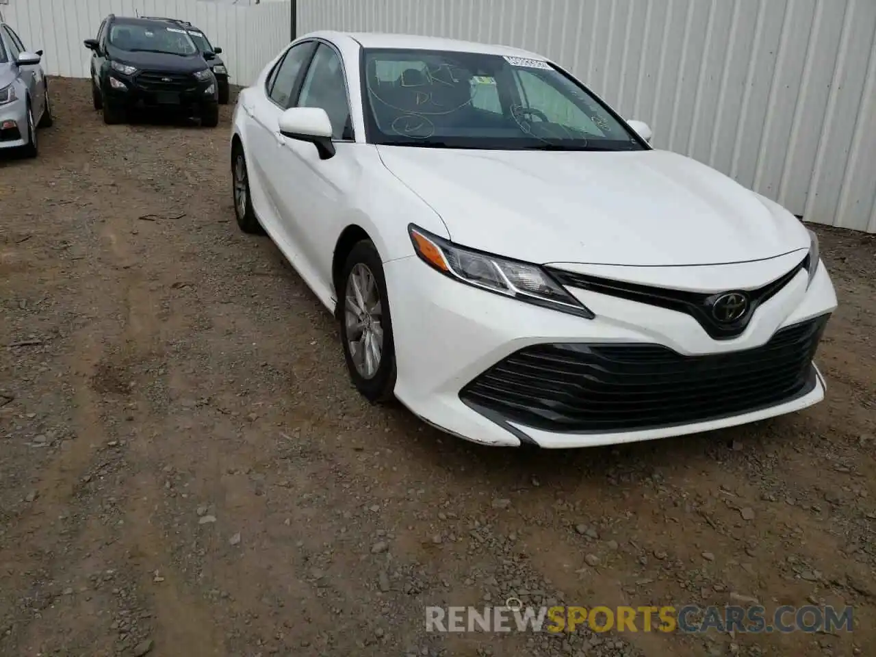 1 Photograph of a damaged car 4T1B11HK8KU181678 TOYOTA CAMRY 2019