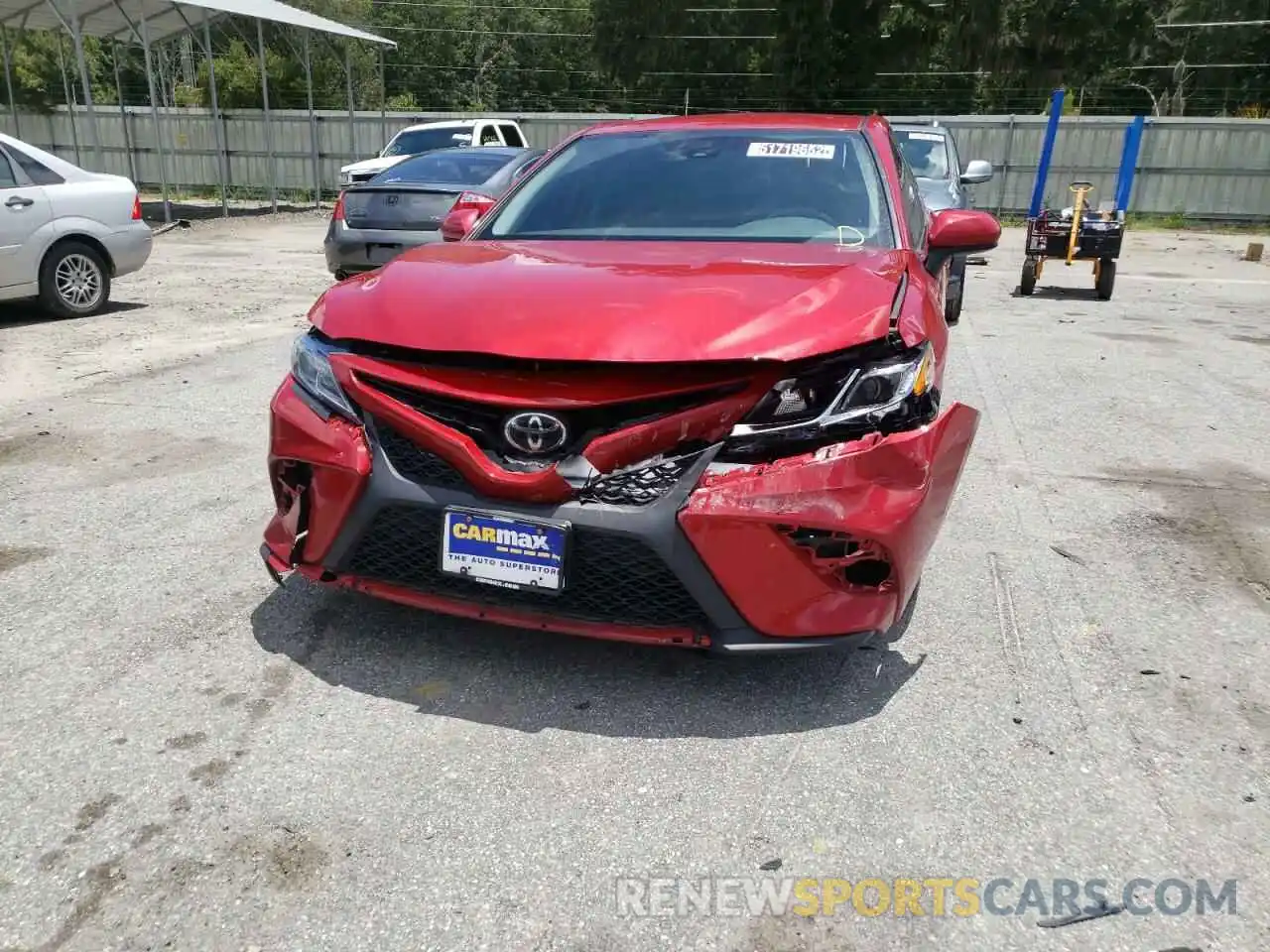 9 Photograph of a damaged car 4T1B11HK8KU190056 TOYOTA CAMRY 2019