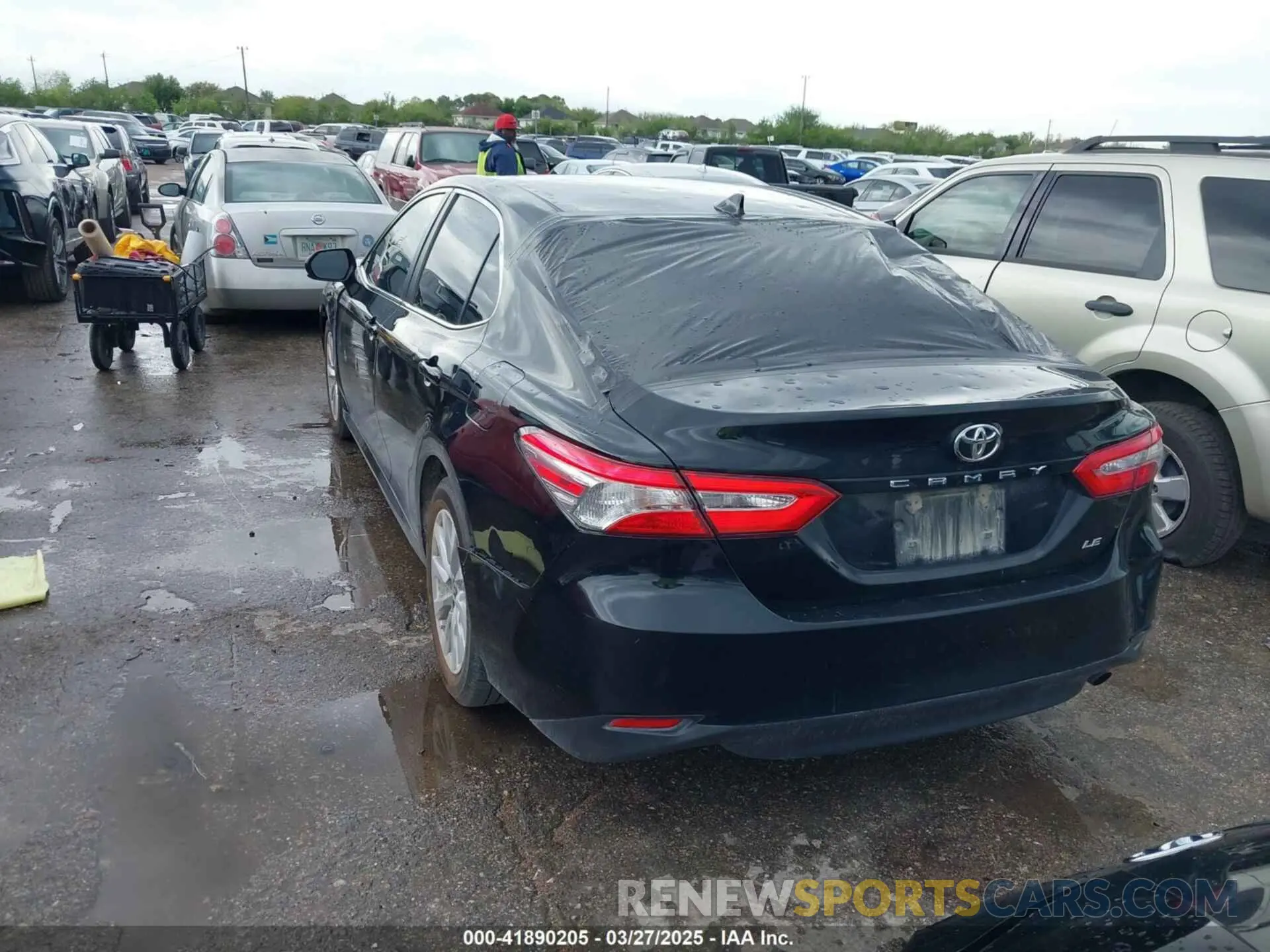 3 Photograph of a damaged car 4T1B11HK8KU197413 TOYOTA CAMRY 2019