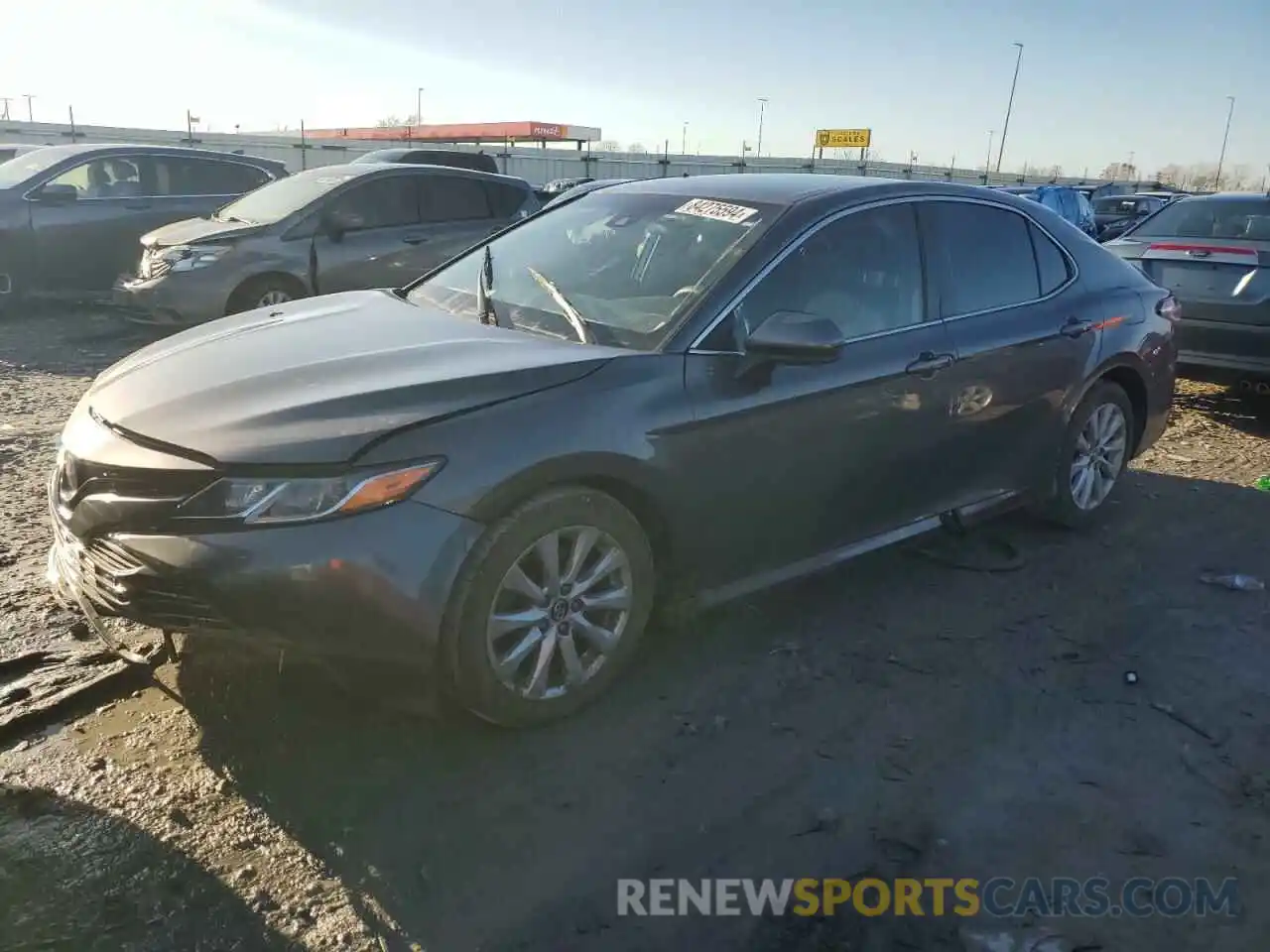 1 Photograph of a damaged car 4T1B11HK8KU198500 TOYOTA CAMRY 2019