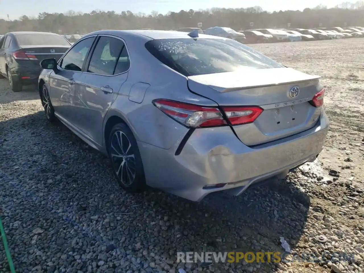 3 Photograph of a damaged car 4T1B11HK8KU200388 TOYOTA CAMRY 2019