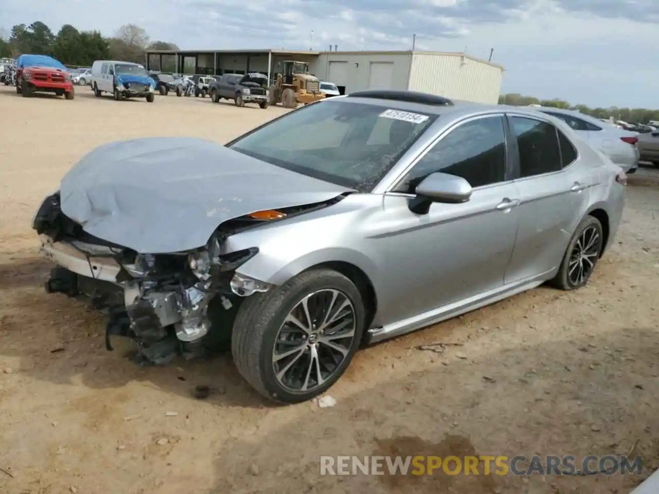 1 Photograph of a damaged car 4T1B11HK8KU205221 TOYOTA CAMRY 2019