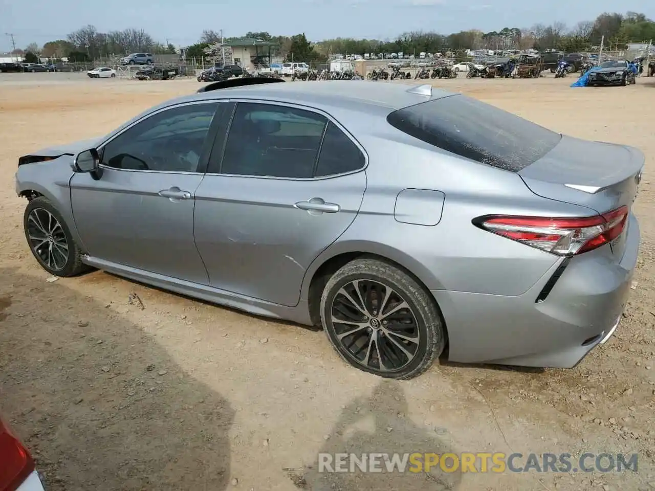 2 Photograph of a damaged car 4T1B11HK8KU205221 TOYOTA CAMRY 2019