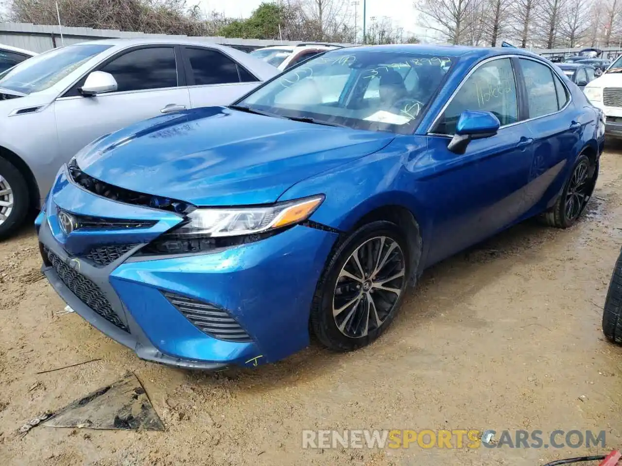 2 Photograph of a damaged car 4T1B11HK8KU205574 TOYOTA CAMRY 2019