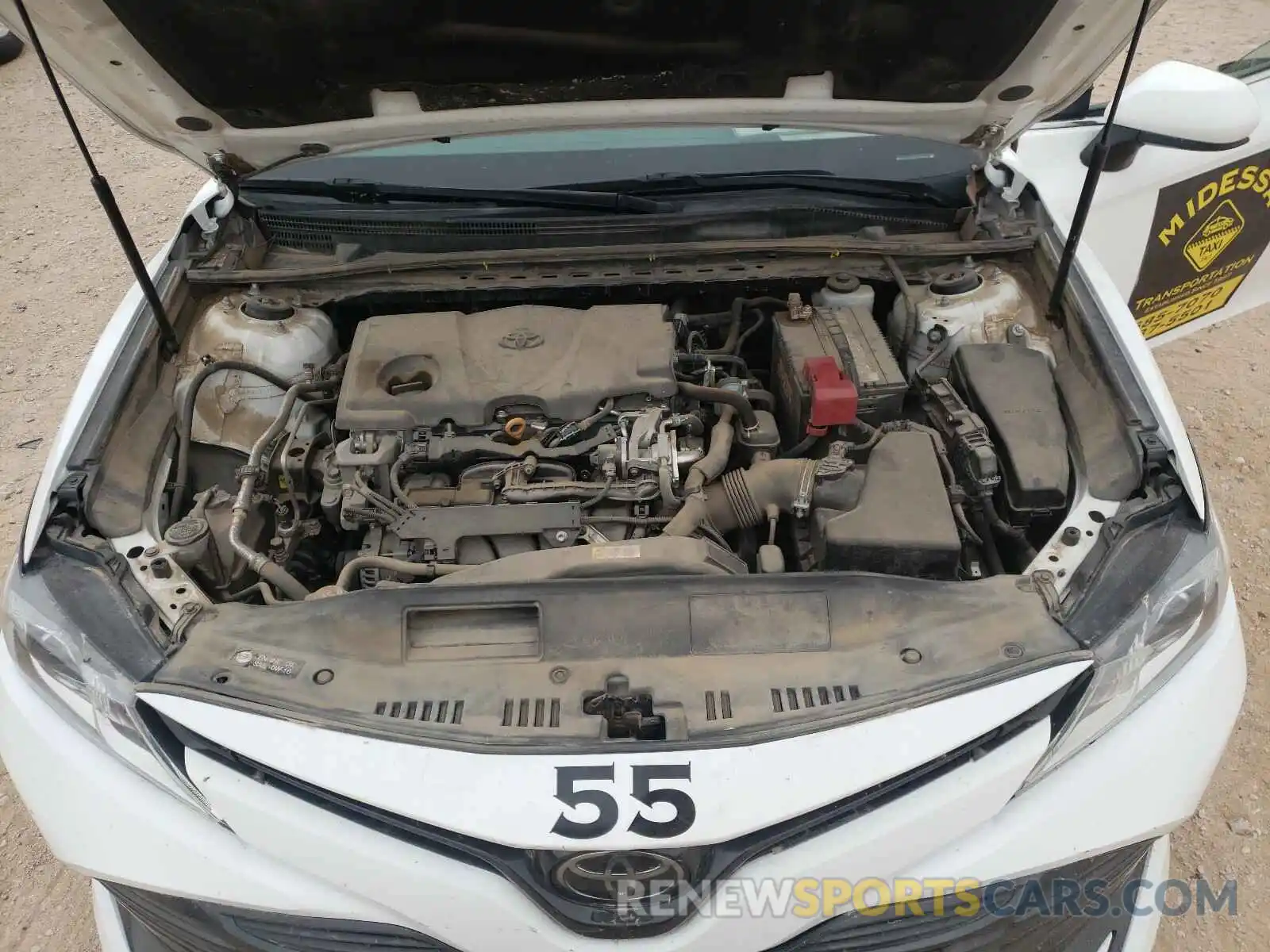 7 Photograph of a damaged car 4T1B11HK8KU208457 TOYOTA CAMRY 2019