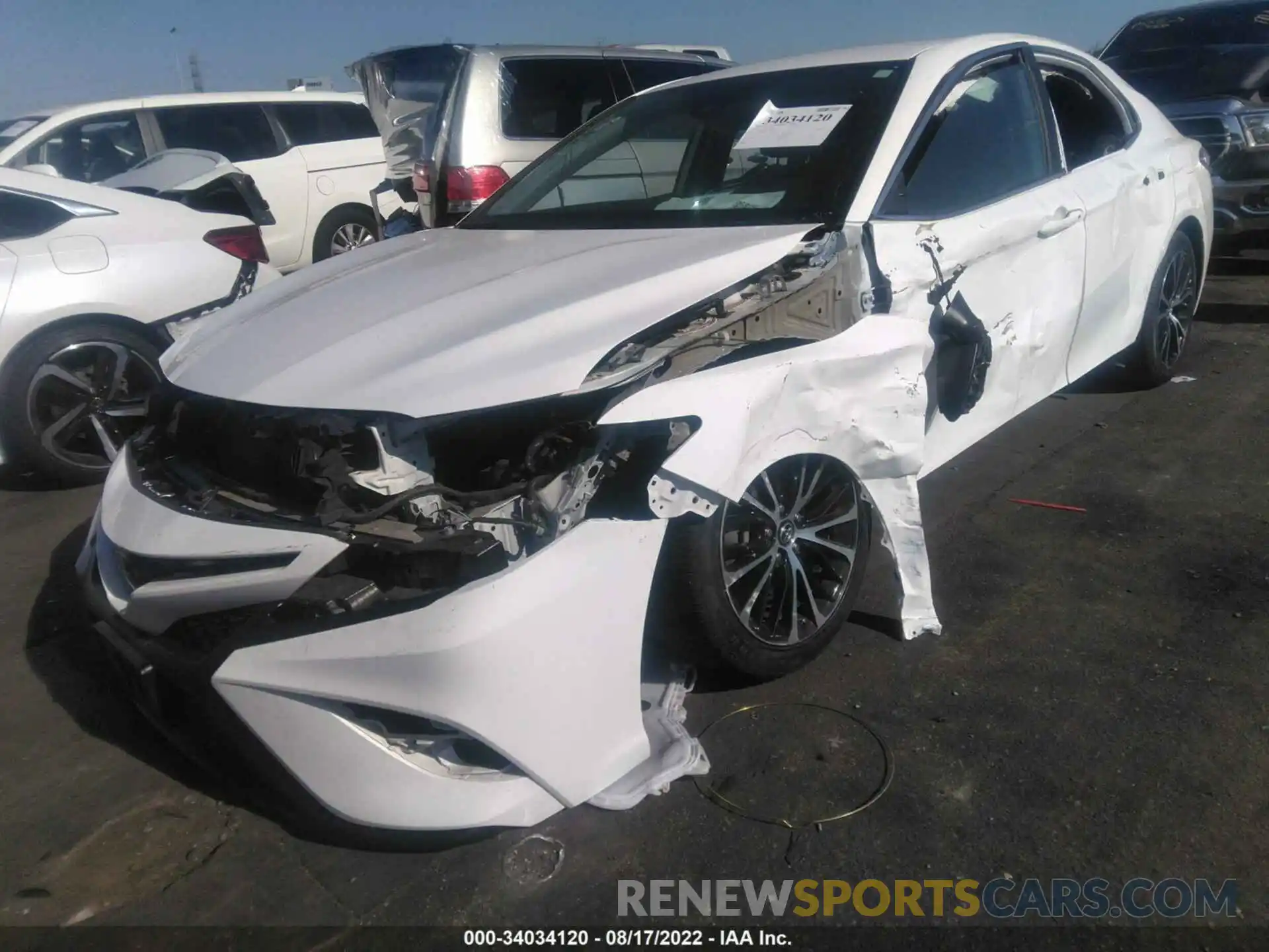 6 Photograph of a damaged car 4T1B11HK8KU213190 TOYOTA CAMRY 2019