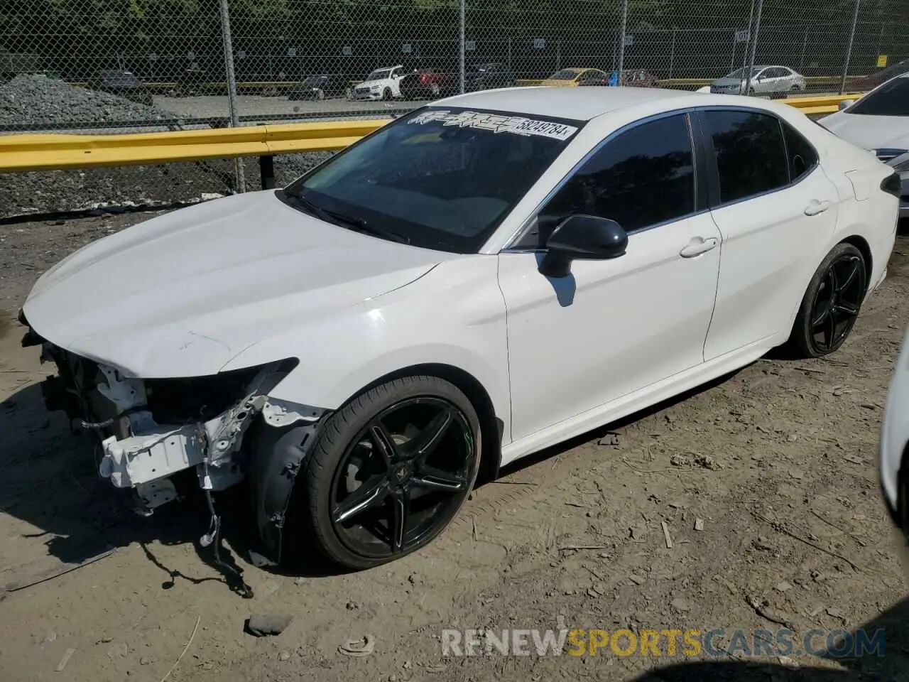 1 Photograph of a damaged car 4T1B11HK8KU216056 TOYOTA CAMRY 2019