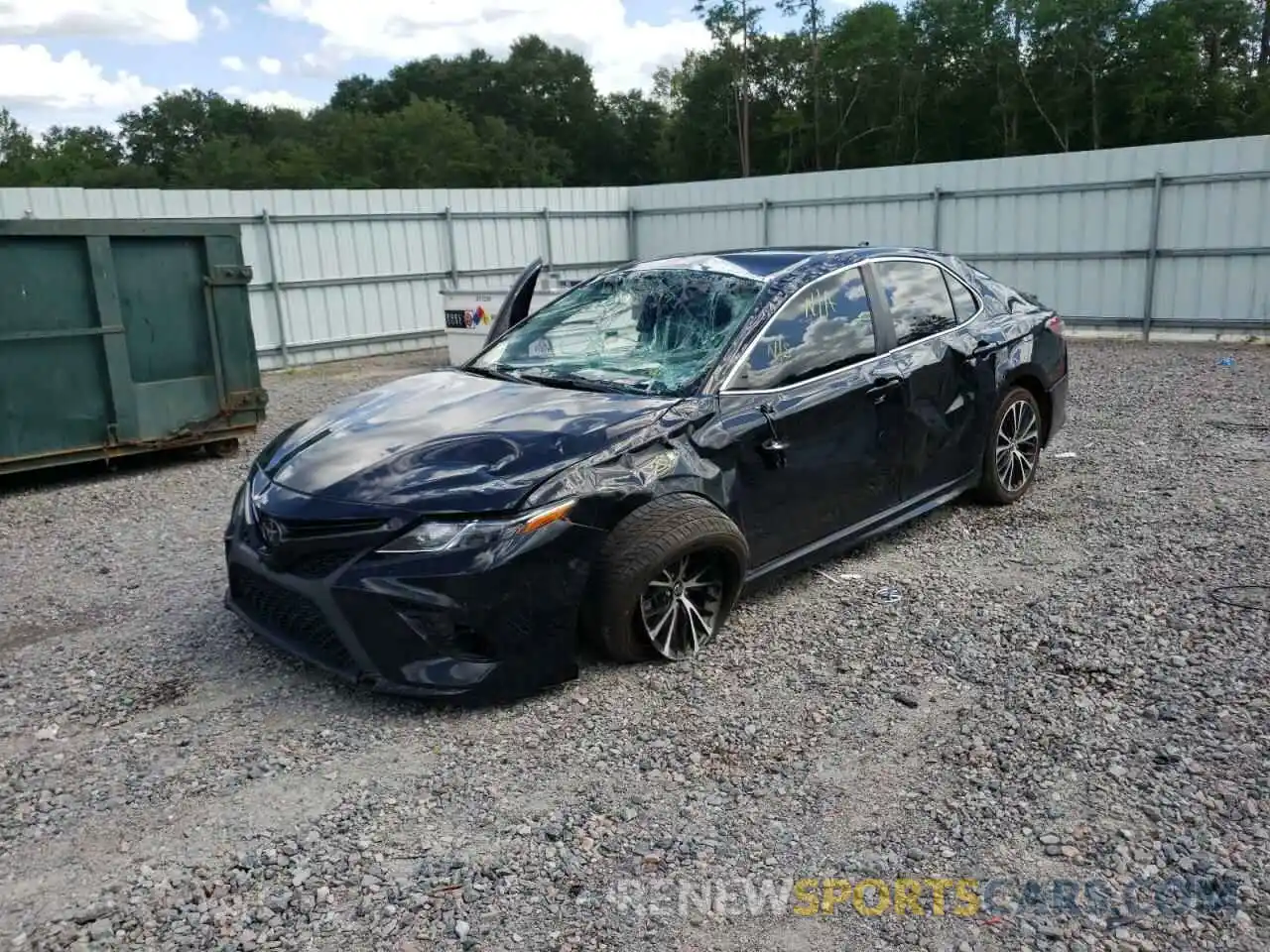 2 Photograph of a damaged car 4T1B11HK8KU216350 TOYOTA CAMRY 2019