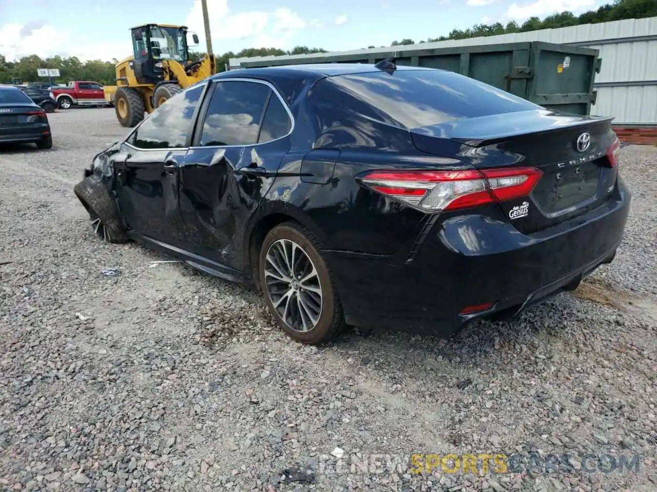 3 Photograph of a damaged car 4T1B11HK8KU216350 TOYOTA CAMRY 2019