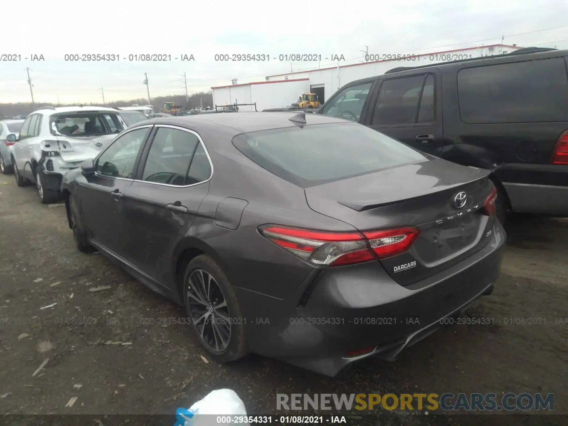 3 Photograph of a damaged car 4T1B11HK8KU221807 TOYOTA CAMRY 2019