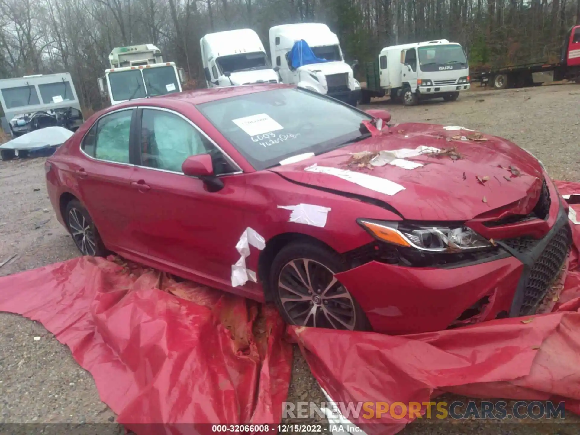 1 Photograph of a damaged car 4T1B11HK8KU222505 TOYOTA CAMRY 2019