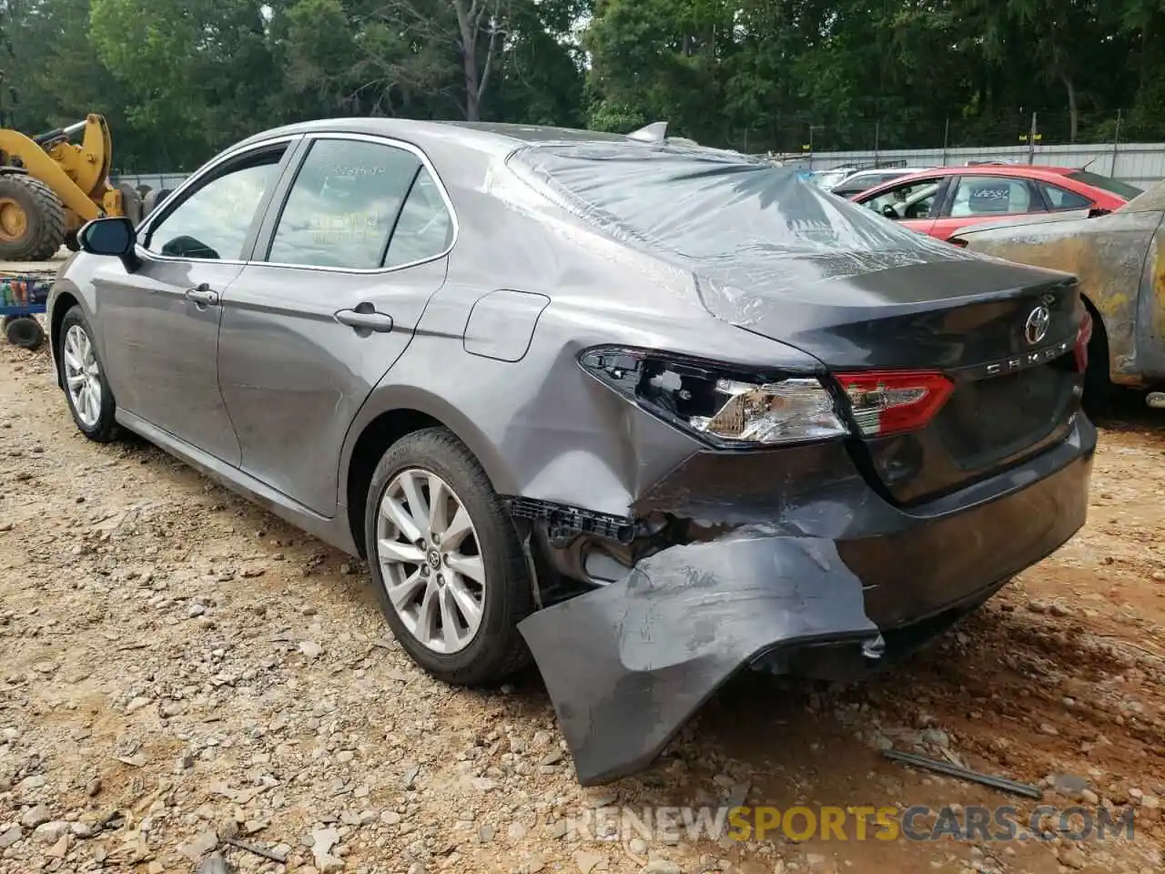 3 Photograph of a damaged car 4T1B11HK8KU226599 TOYOTA CAMRY 2019