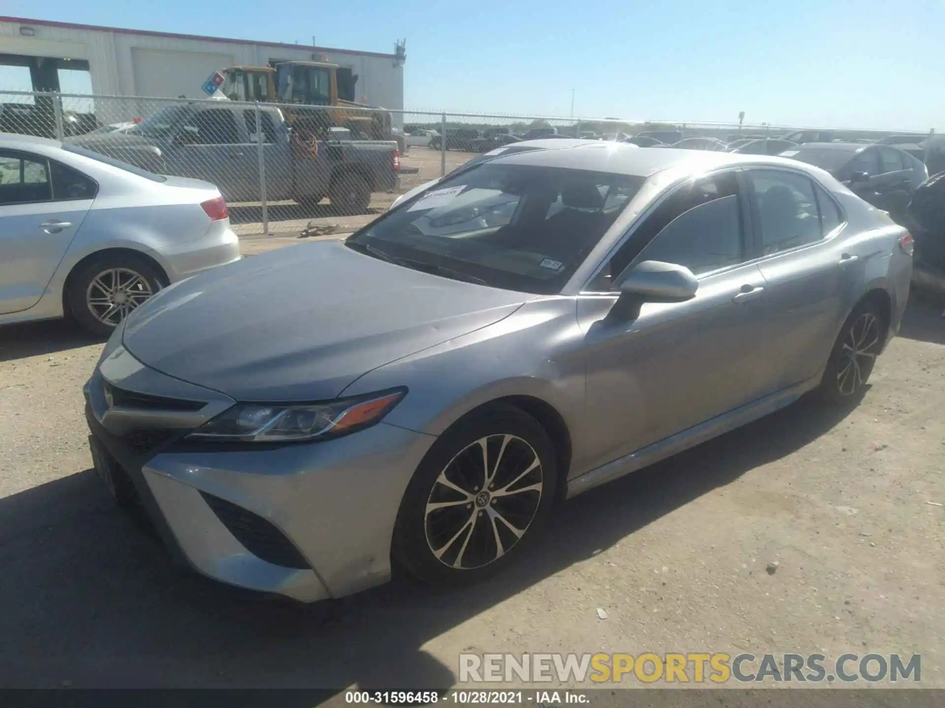 2 Photograph of a damaged car 4T1B11HK8KU227655 TOYOTA CAMRY 2019