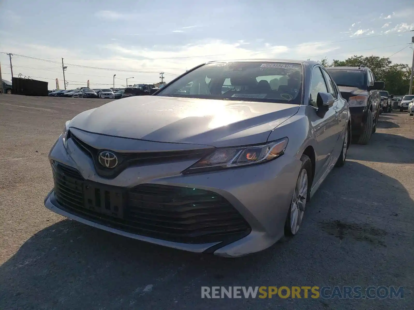 2 Photograph of a damaged car 4T1B11HK8KU228689 TOYOTA CAMRY 2019