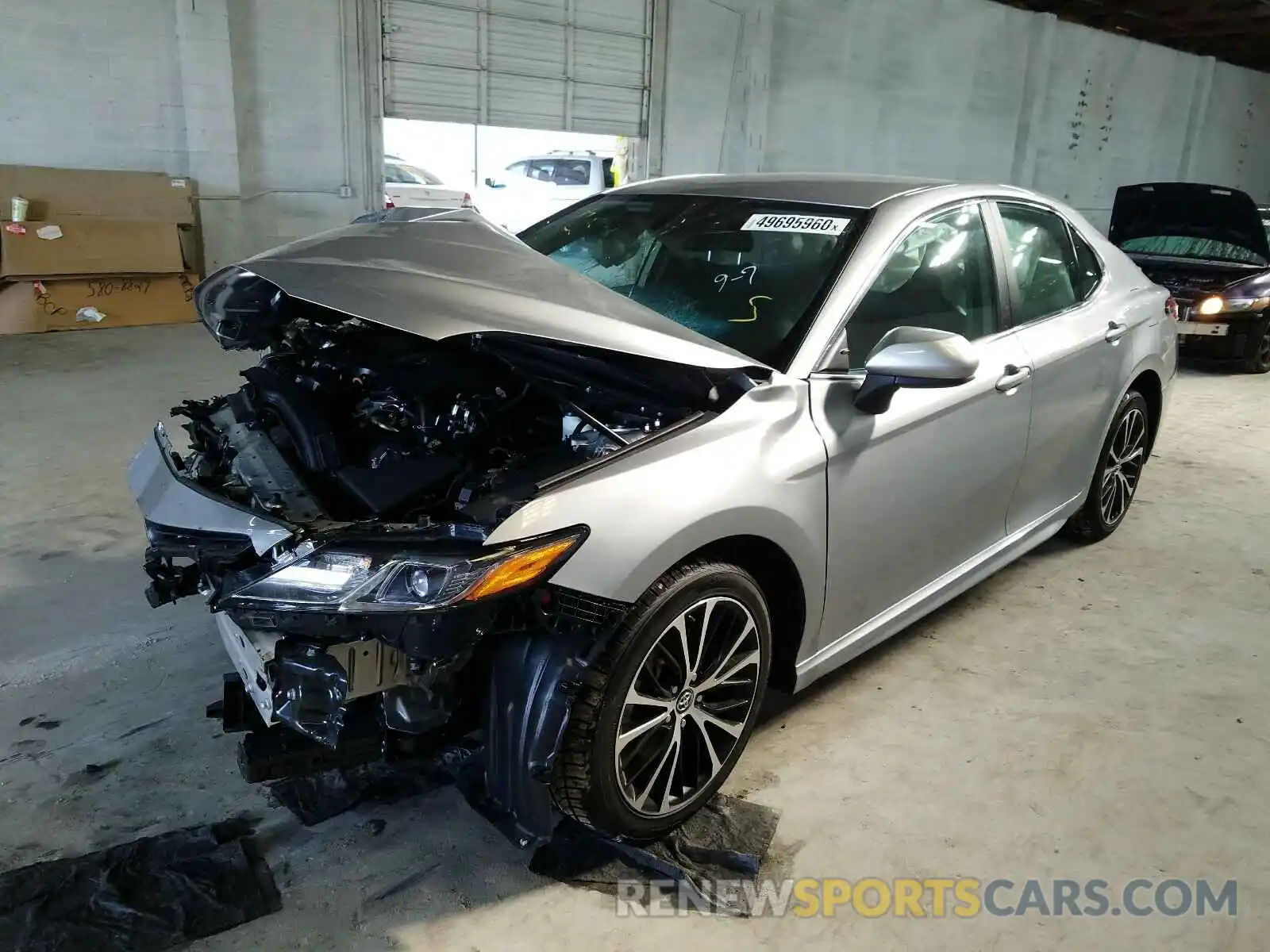 2 Photograph of a damaged car 4T1B11HK8KU229681 TOYOTA CAMRY 2019