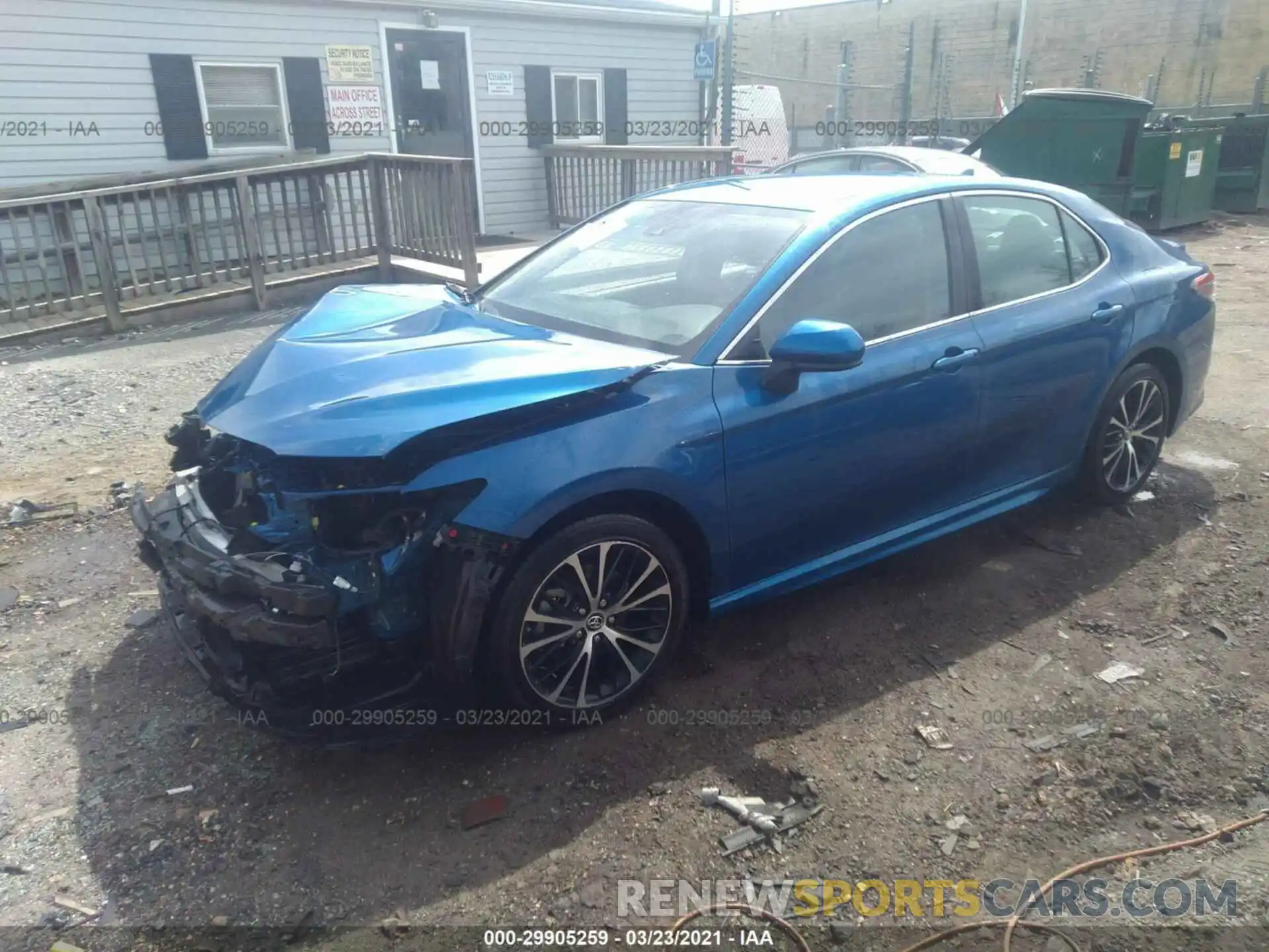 2 Photograph of a damaged car 4T1B11HK8KU230863 TOYOTA CAMRY 2019