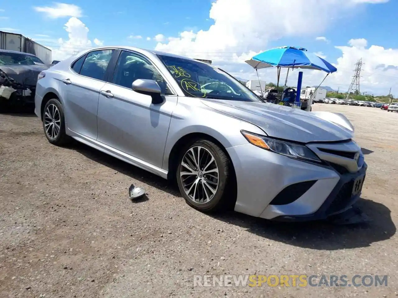 1 Photograph of a damaged car 4T1B11HK8KU232192 TOYOTA CAMRY 2019