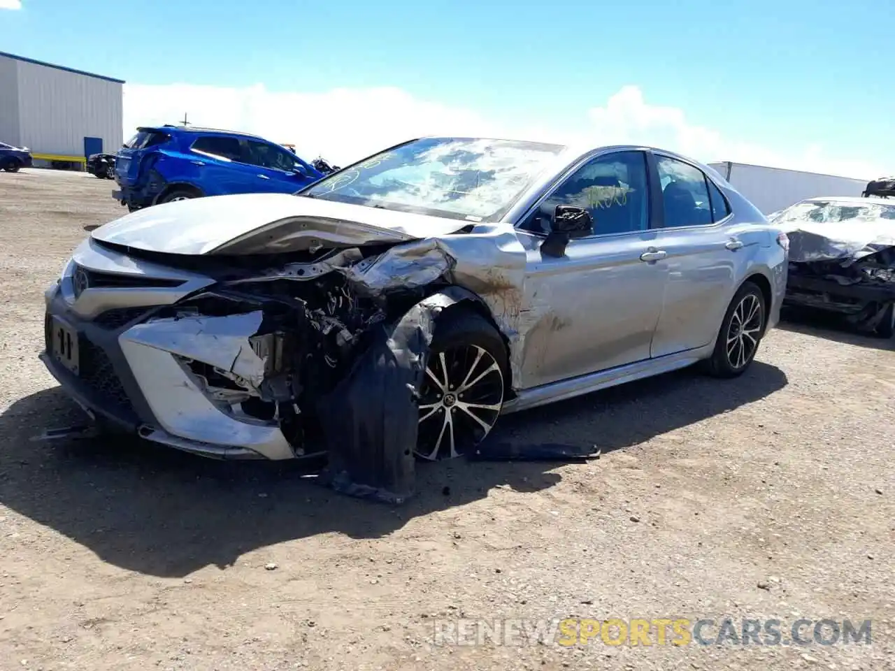 2 Photograph of a damaged car 4T1B11HK8KU232192 TOYOTA CAMRY 2019