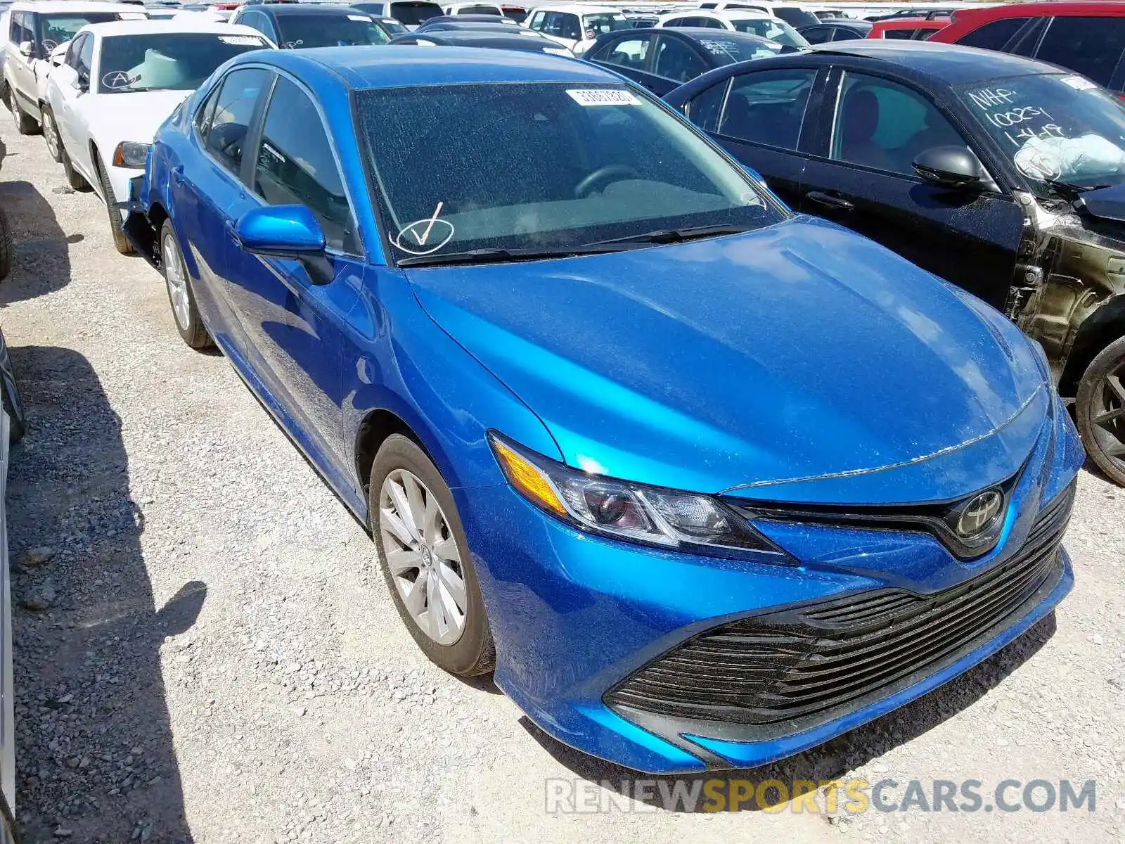 1 Photograph of a damaged car 4T1B11HK8KU235142 TOYOTA CAMRY 2019