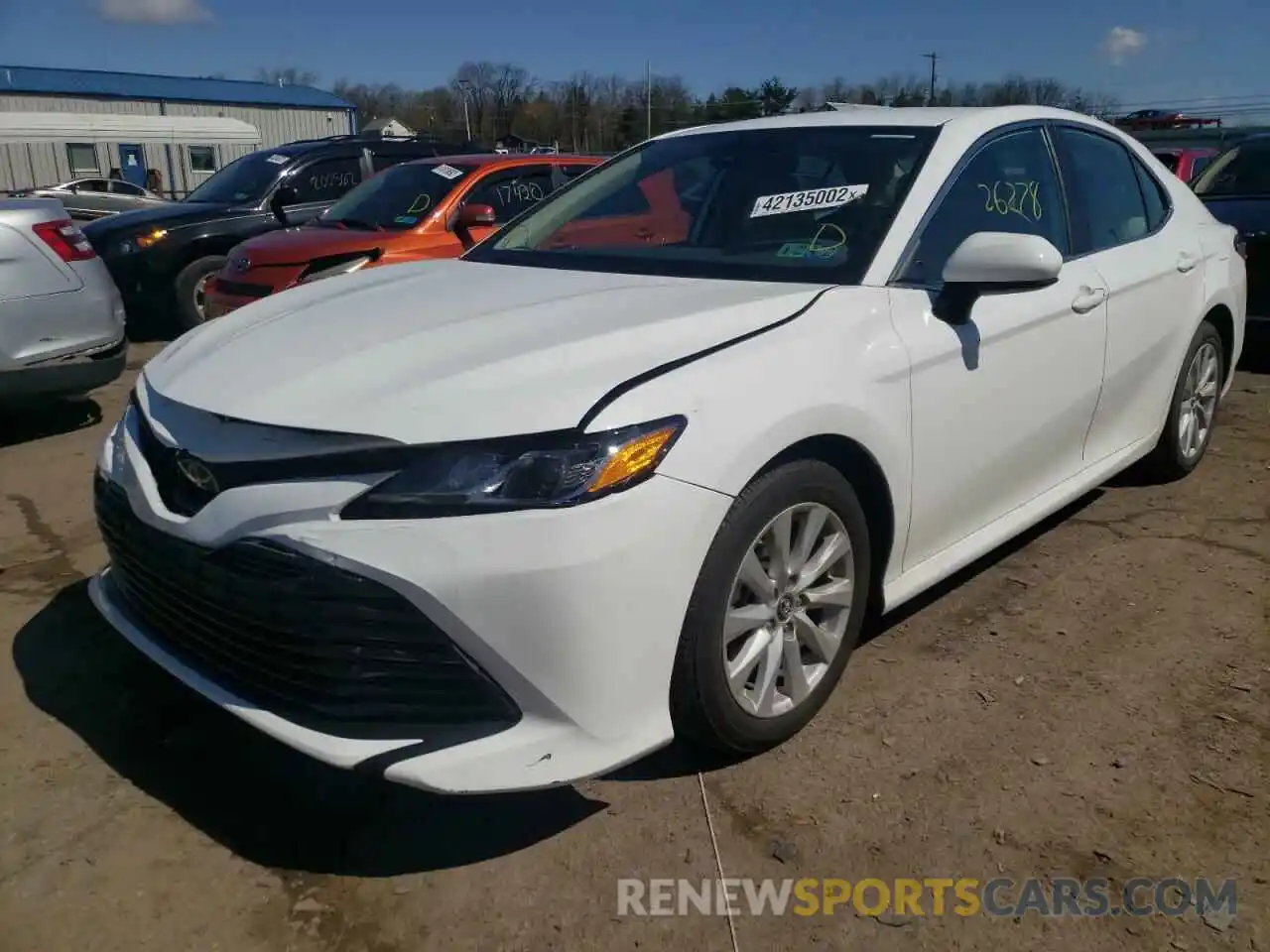 2 Photograph of a damaged car 4T1B11HK8KU236288 TOYOTA CAMRY 2019