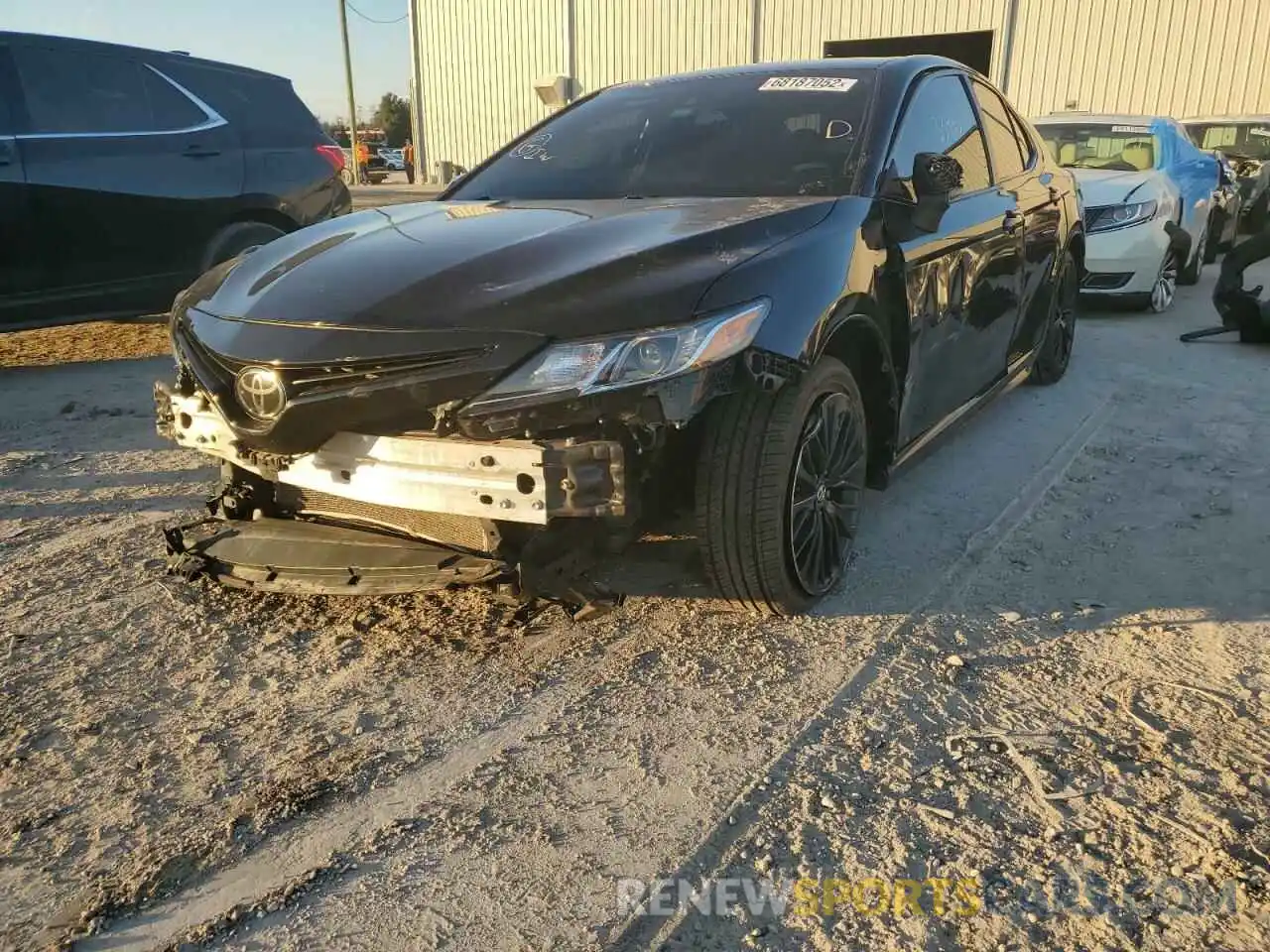 1 Photograph of a damaged car 4T1B11HK8KU236498 TOYOTA CAMRY 2019