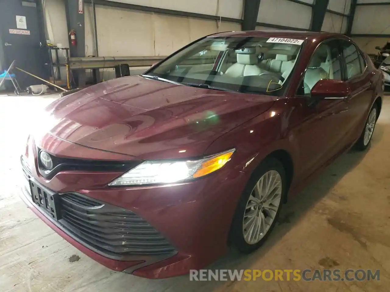 2 Photograph of a damaged car 4T1B11HK8KU236551 TOYOTA CAMRY 2019