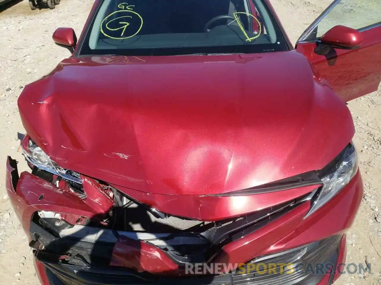 7 Photograph of a damaged car 4T1B11HK8KU237523 TOYOTA CAMRY 2019