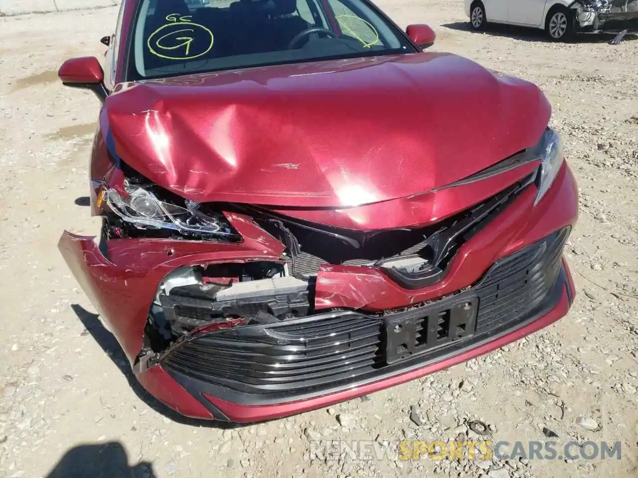 9 Photograph of a damaged car 4T1B11HK8KU237523 TOYOTA CAMRY 2019