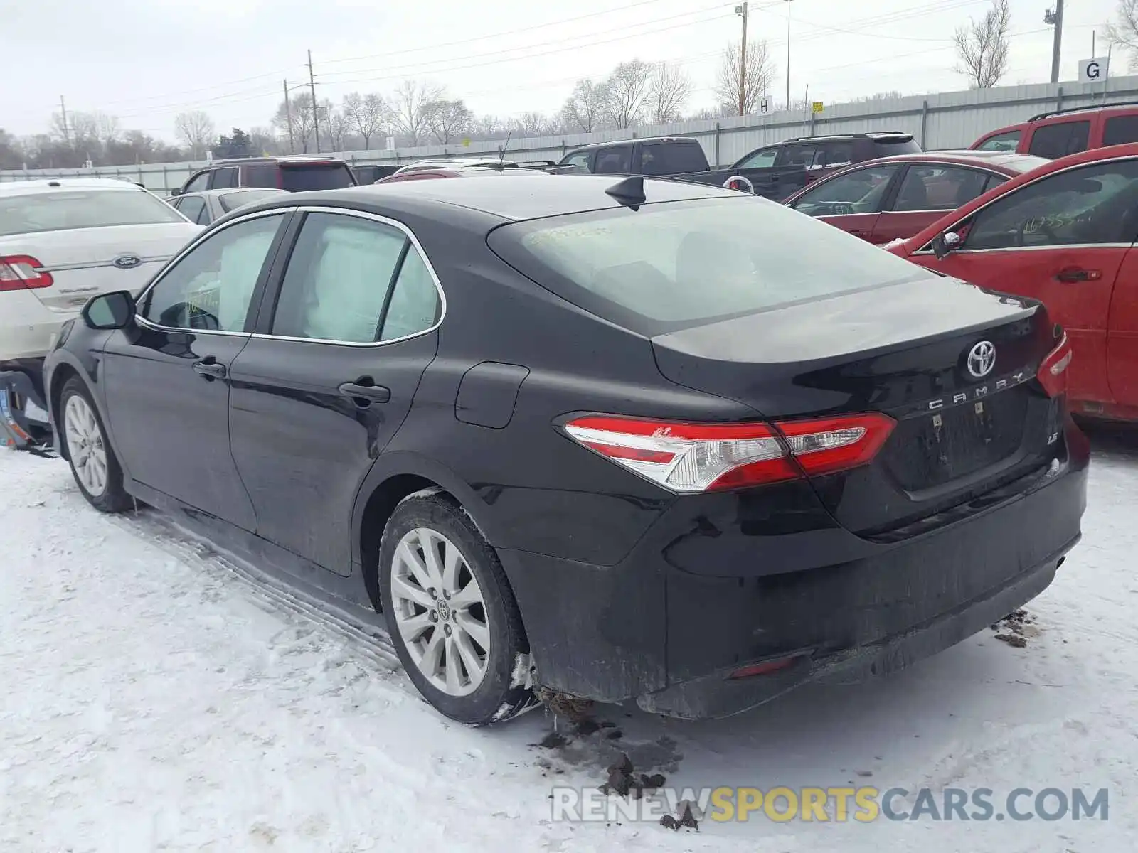 3 Photograph of a damaged car 4T1B11HK8KU237893 TOYOTA CAMRY 2019