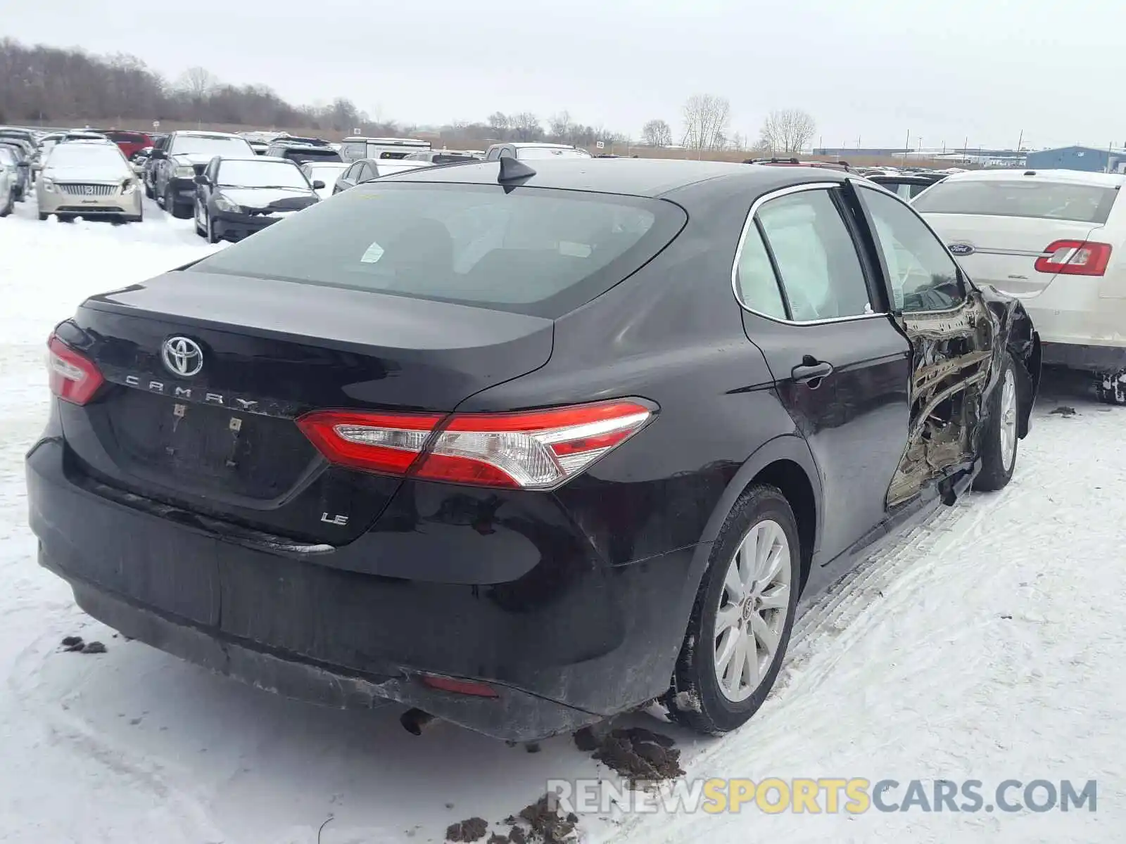 4 Photograph of a damaged car 4T1B11HK8KU237893 TOYOTA CAMRY 2019