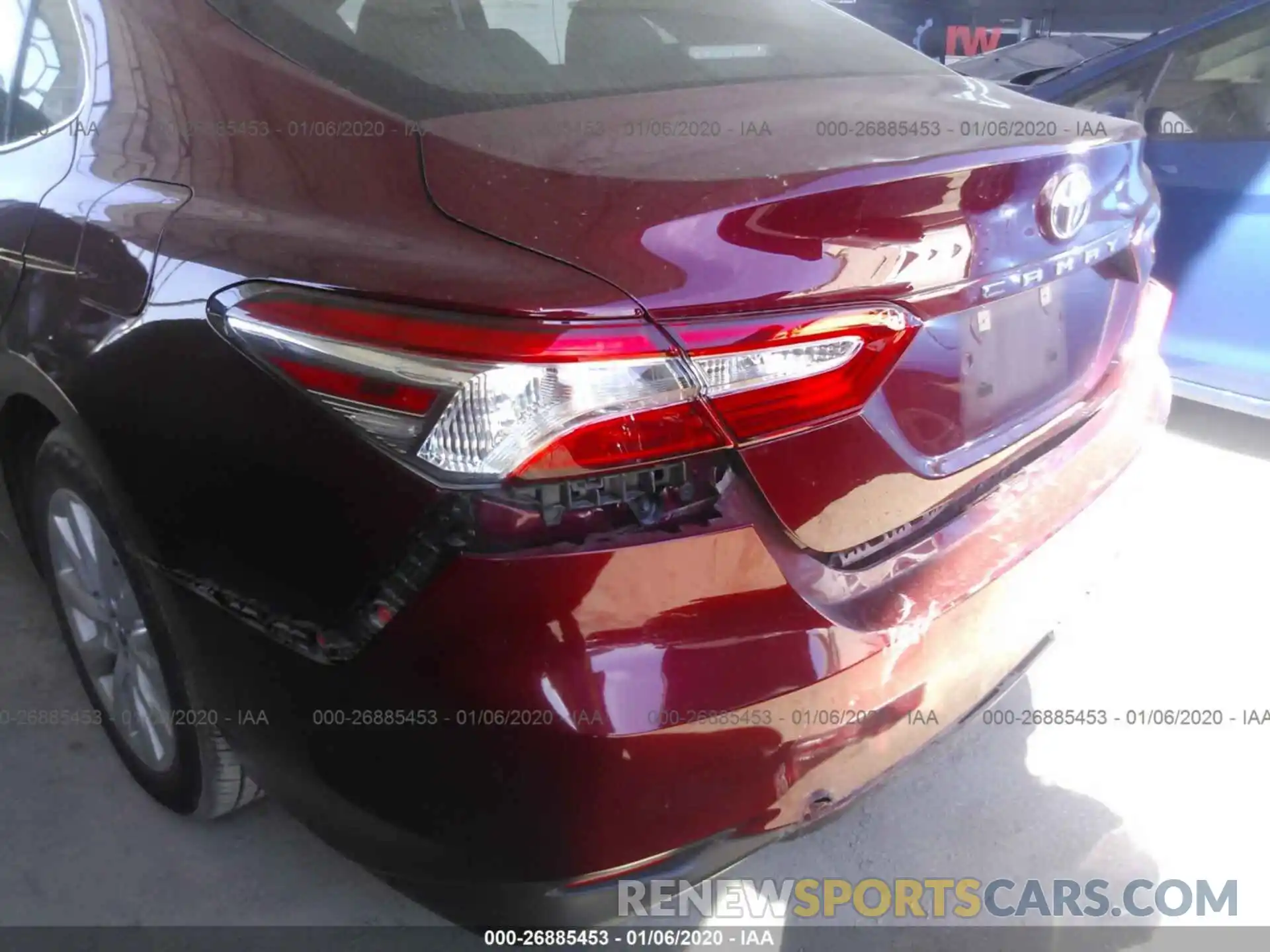 6 Photograph of a damaged car 4T1B11HK8KU239157 TOYOTA CAMRY 2019