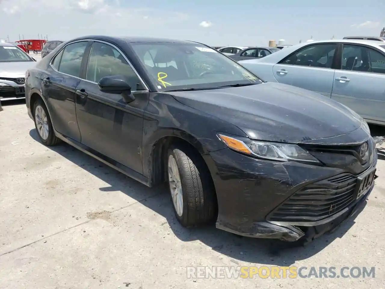 1 Photograph of a damaged car 4T1B11HK8KU241054 TOYOTA CAMRY 2019