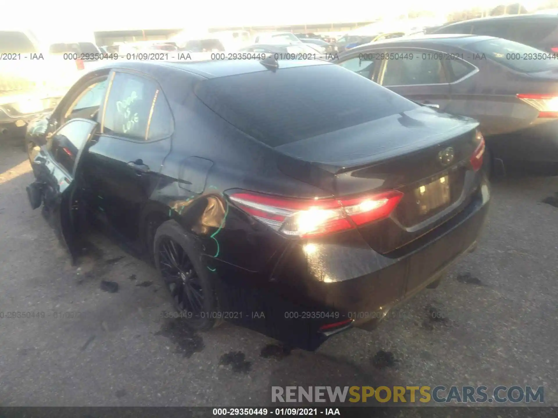 3 Photograph of a damaged car 4T1B11HK8KU243452 TOYOTA CAMRY 2019