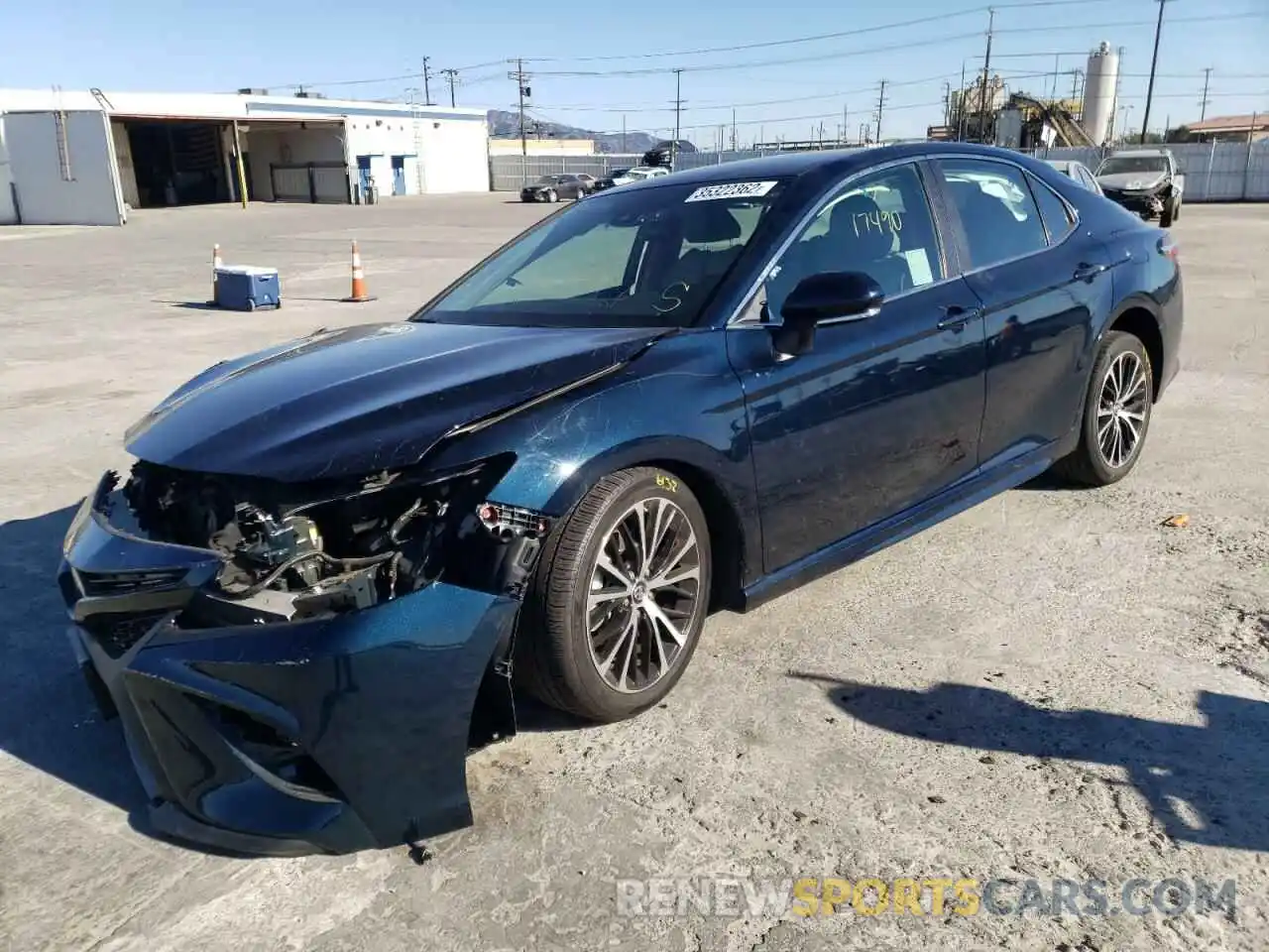 2 Photograph of a damaged car 4T1B11HK8KU245170 TOYOTA CAMRY 2019