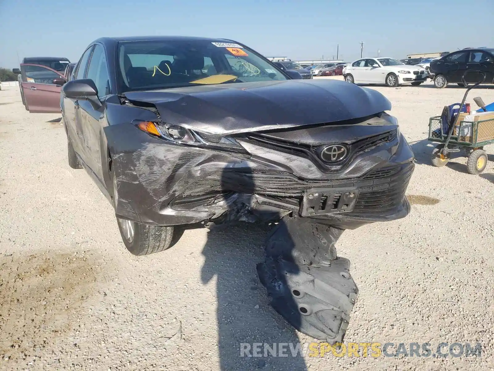 9 Photograph of a damaged car 4T1B11HK8KU245198 TOYOTA CAMRY 2019