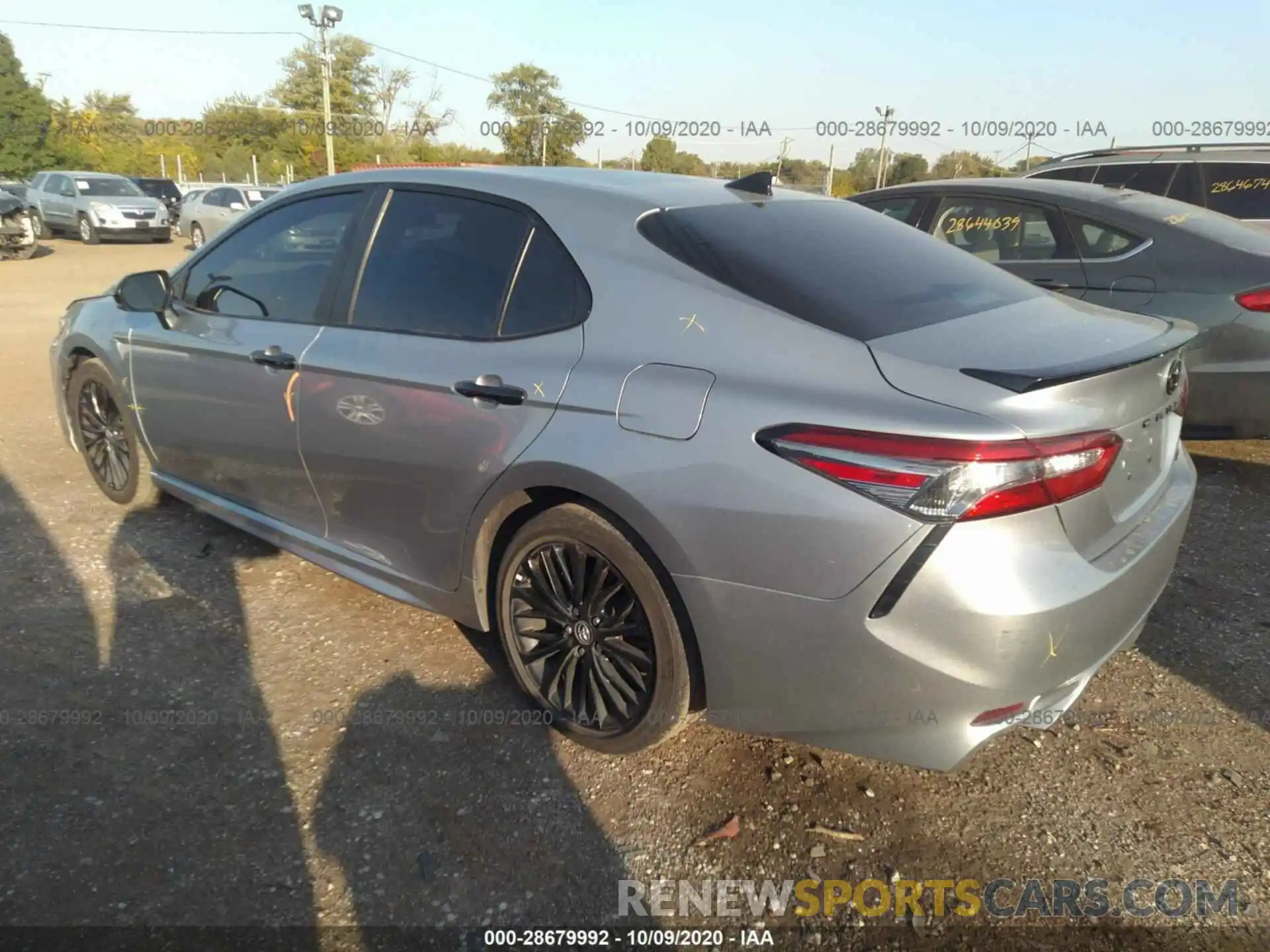 3 Photograph of a damaged car 4T1B11HK8KU245461 TOYOTA CAMRY 2019