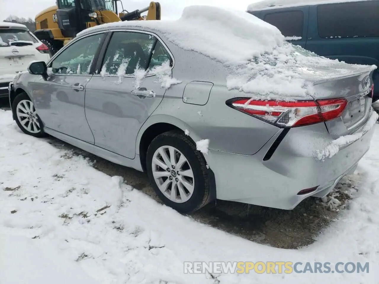 2 Photograph of a damaged car 4T1B11HK8KU246657 TOYOTA CAMRY 2019