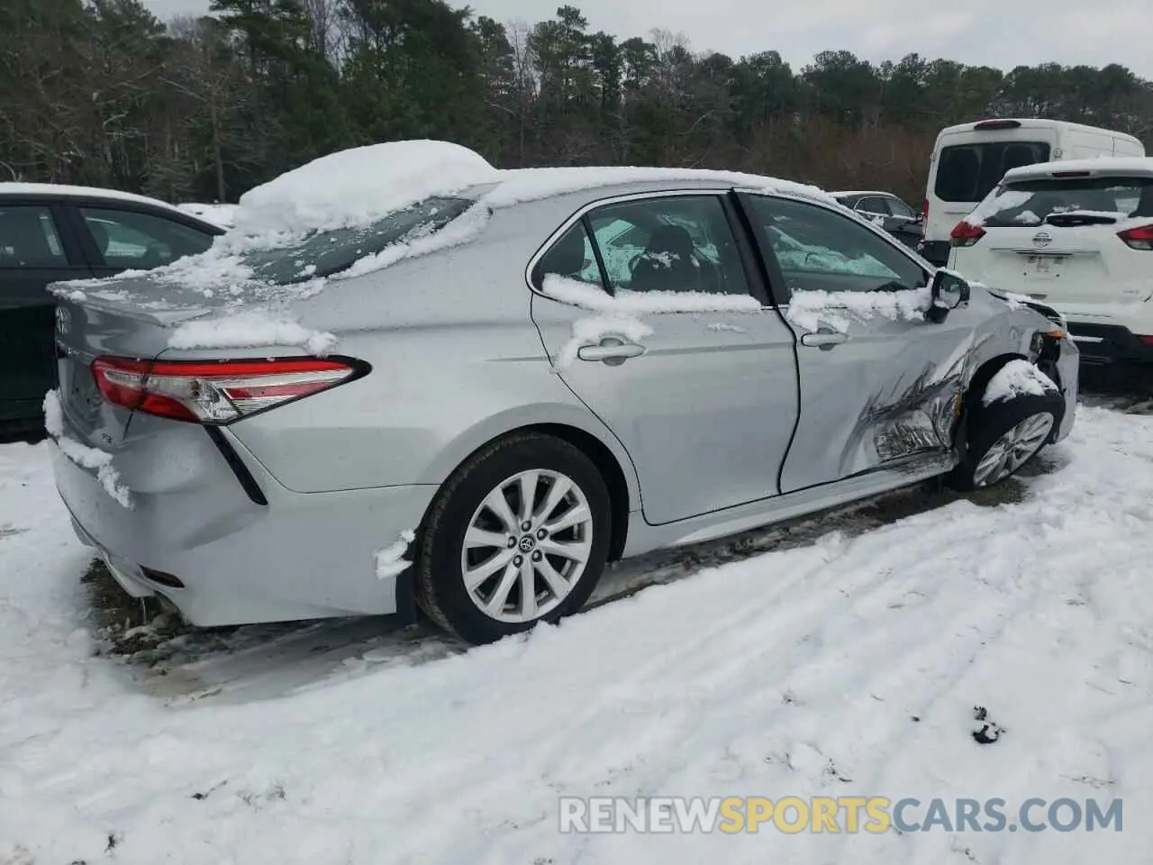 3 Photograph of a damaged car 4T1B11HK8KU246657 TOYOTA CAMRY 2019