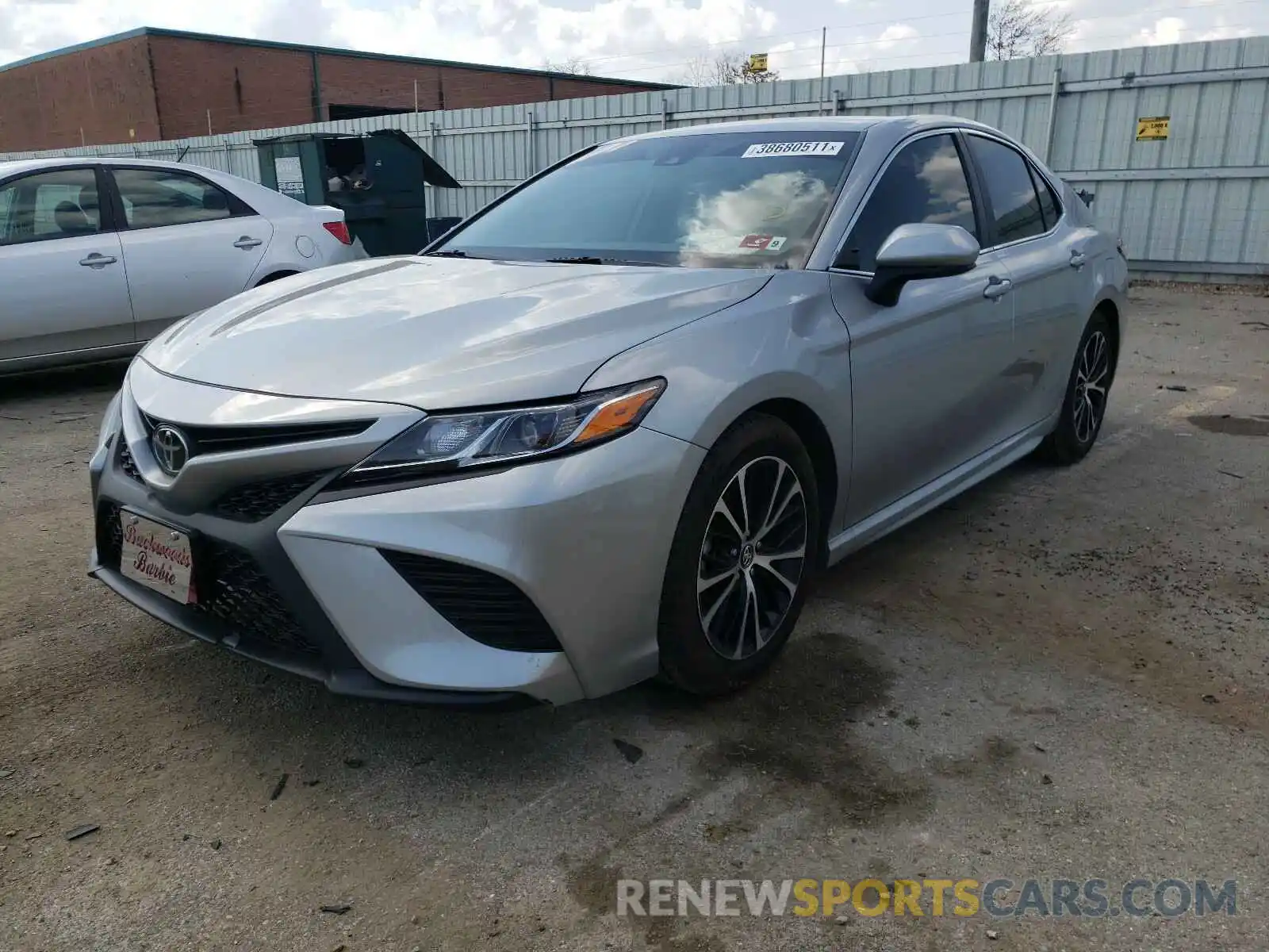 2 Photograph of a damaged car 4T1B11HK8KU247758 TOYOTA CAMRY 2019