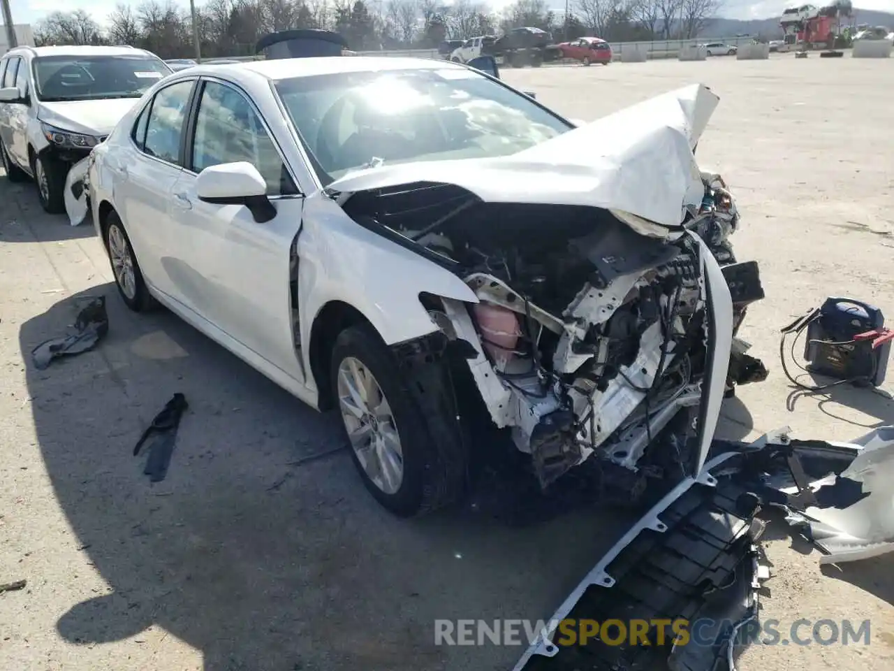 1 Photograph of a damaged car 4T1B11HK8KU248358 TOYOTA CAMRY 2019