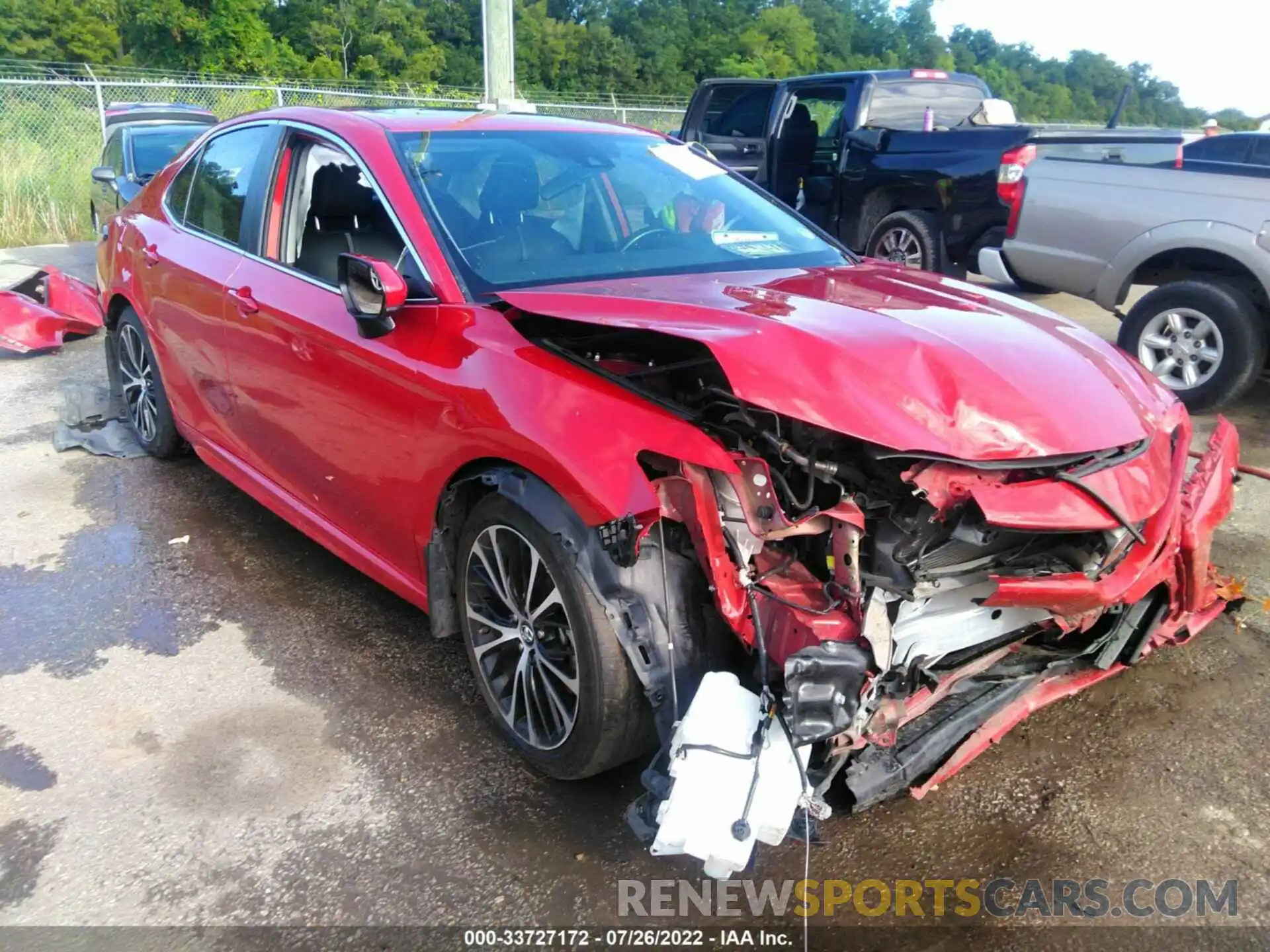 1 Photograph of a damaged car 4T1B11HK8KU248389 TOYOTA CAMRY 2019