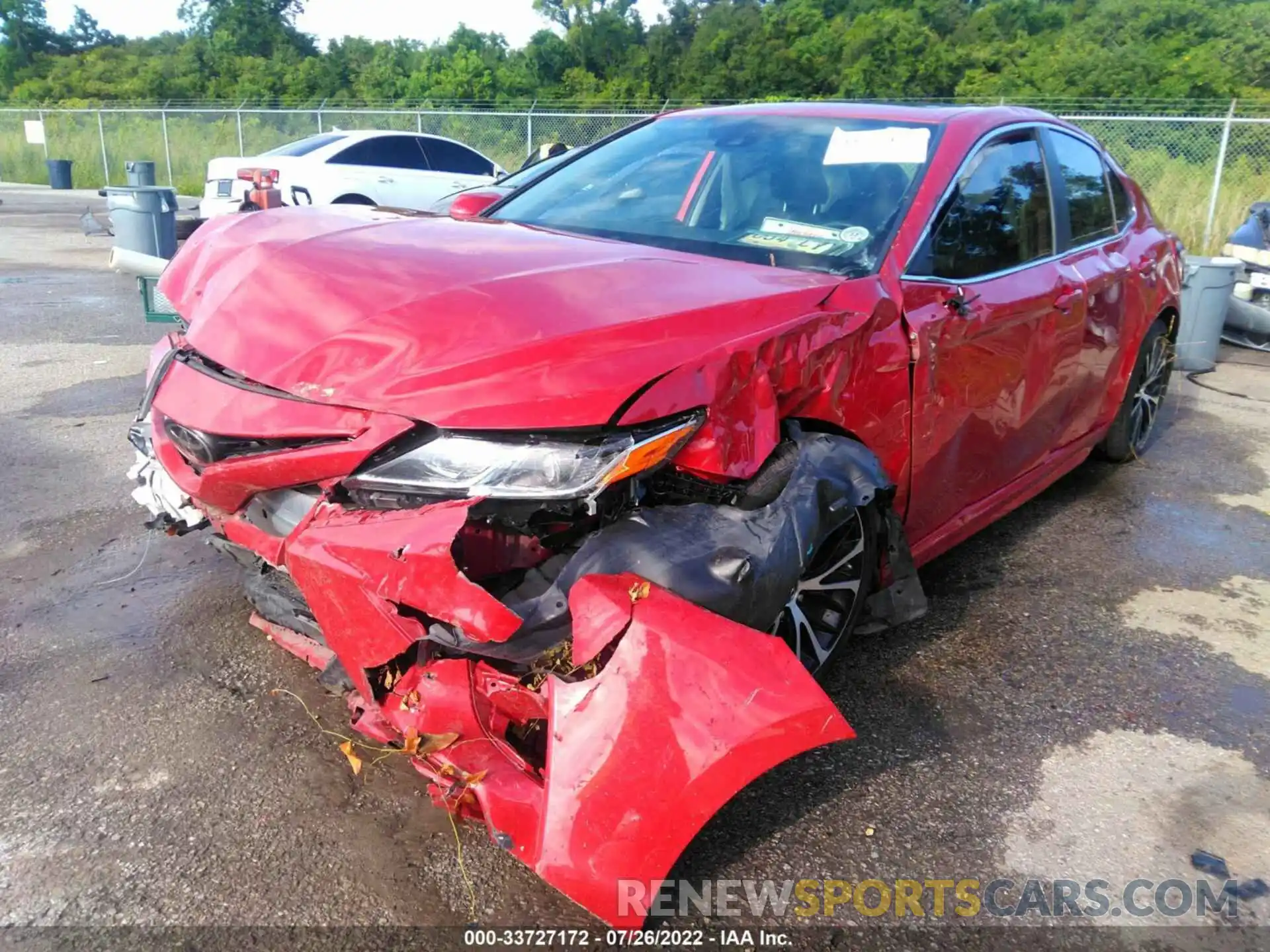 2 Photograph of a damaged car 4T1B11HK8KU248389 TOYOTA CAMRY 2019