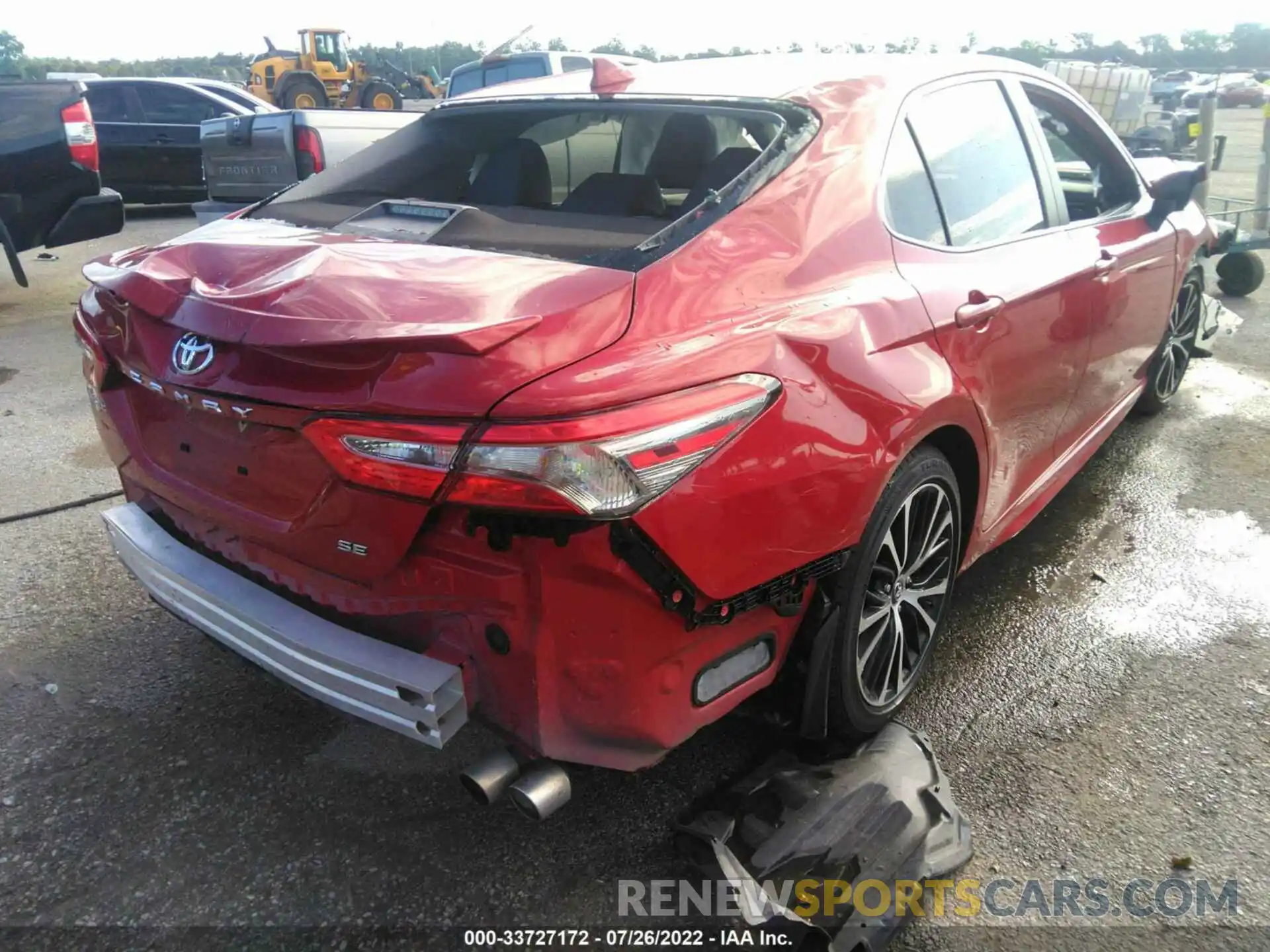 4 Photograph of a damaged car 4T1B11HK8KU248389 TOYOTA CAMRY 2019