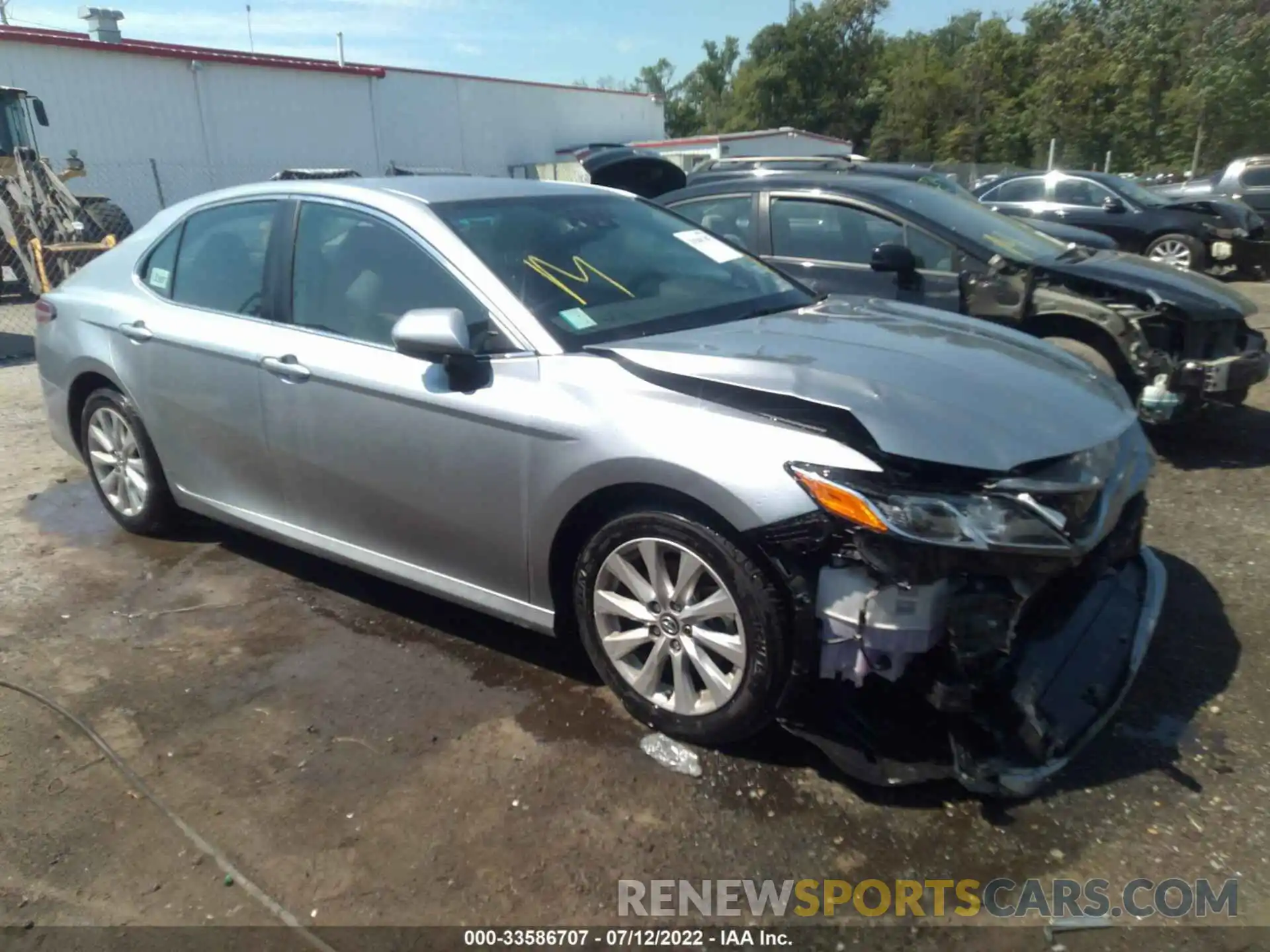 1 Photograph of a damaged car 4T1B11HK8KU250112 TOYOTA CAMRY 2019