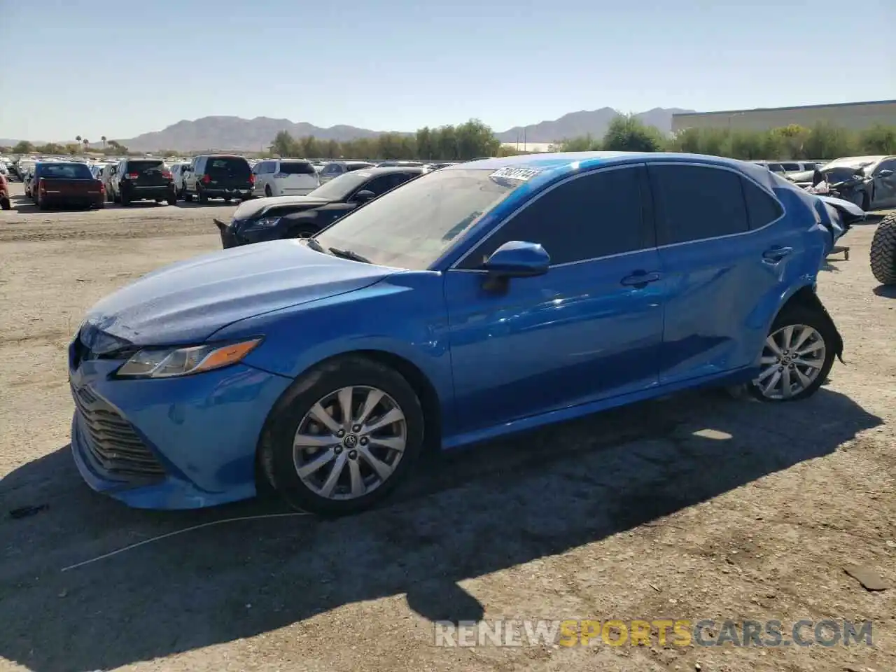 1 Photograph of a damaged car 4T1B11HK8KU252569 TOYOTA CAMRY 2019