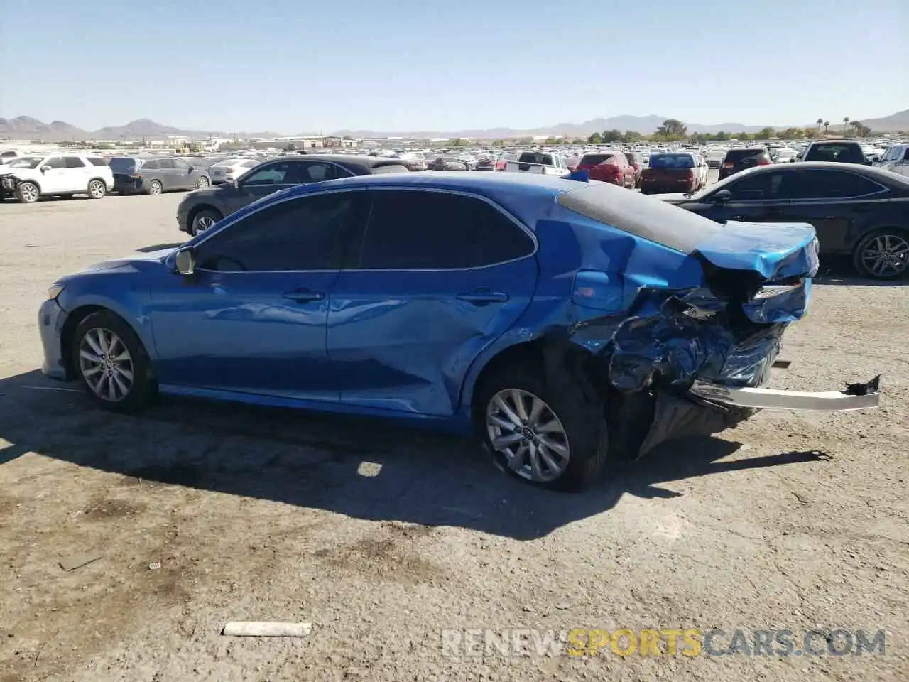 2 Photograph of a damaged car 4T1B11HK8KU252569 TOYOTA CAMRY 2019