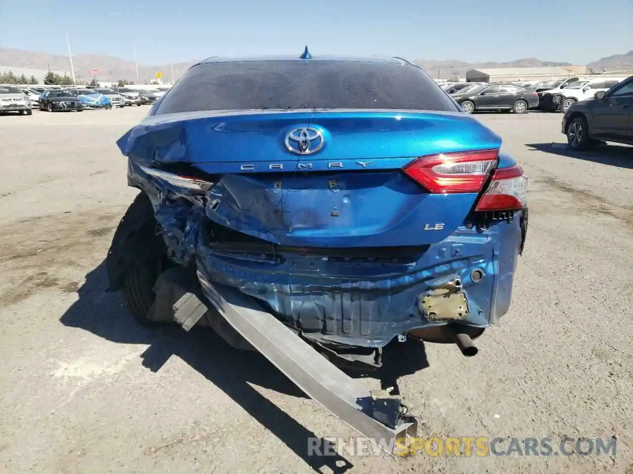 6 Photograph of a damaged car 4T1B11HK8KU252569 TOYOTA CAMRY 2019