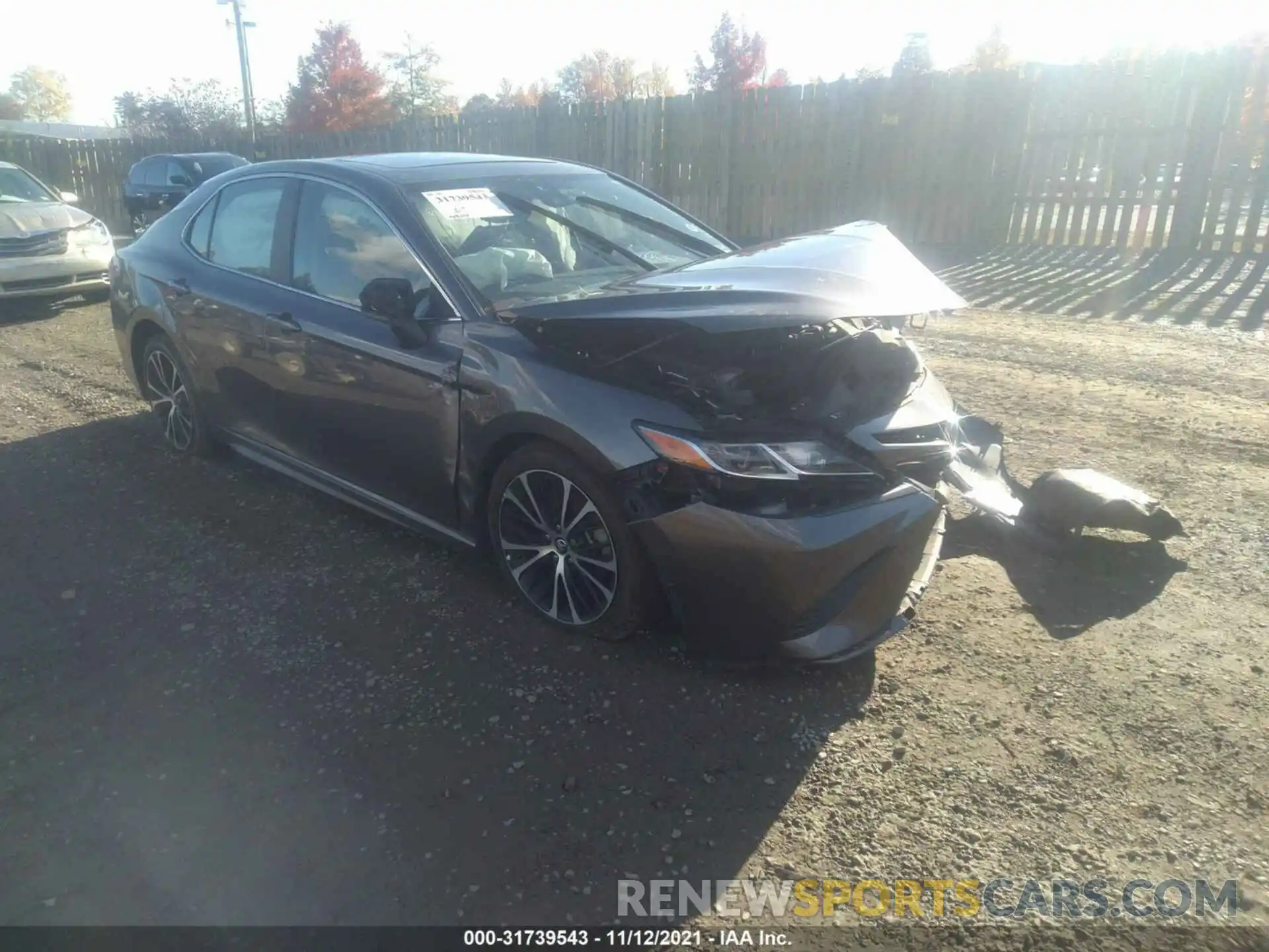 1 Photograph of a damaged car 4T1B11HK8KU254841 TOYOTA CAMRY 2019