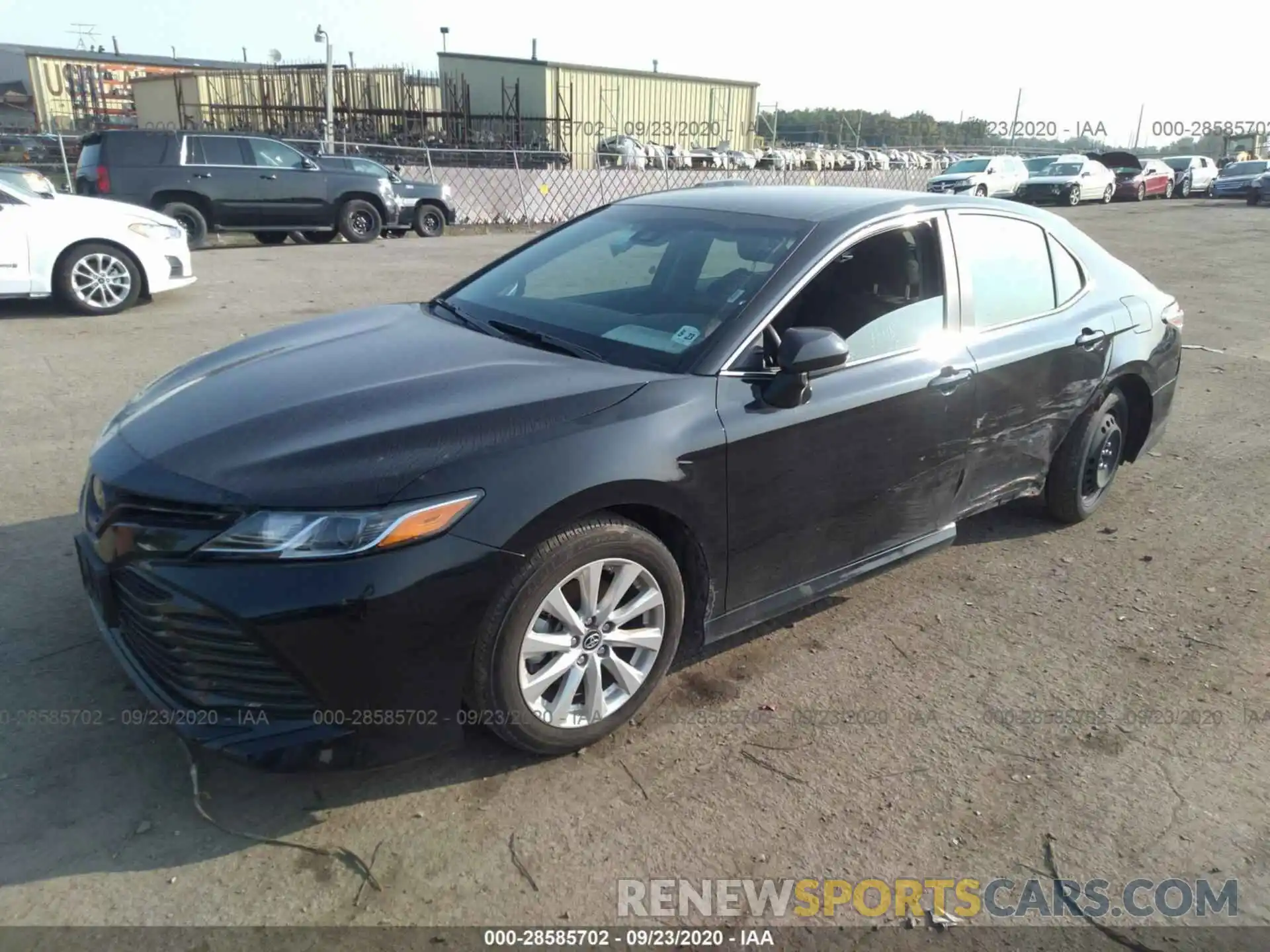 2 Photograph of a damaged car 4T1B11HK8KU257092 TOYOTA CAMRY 2019