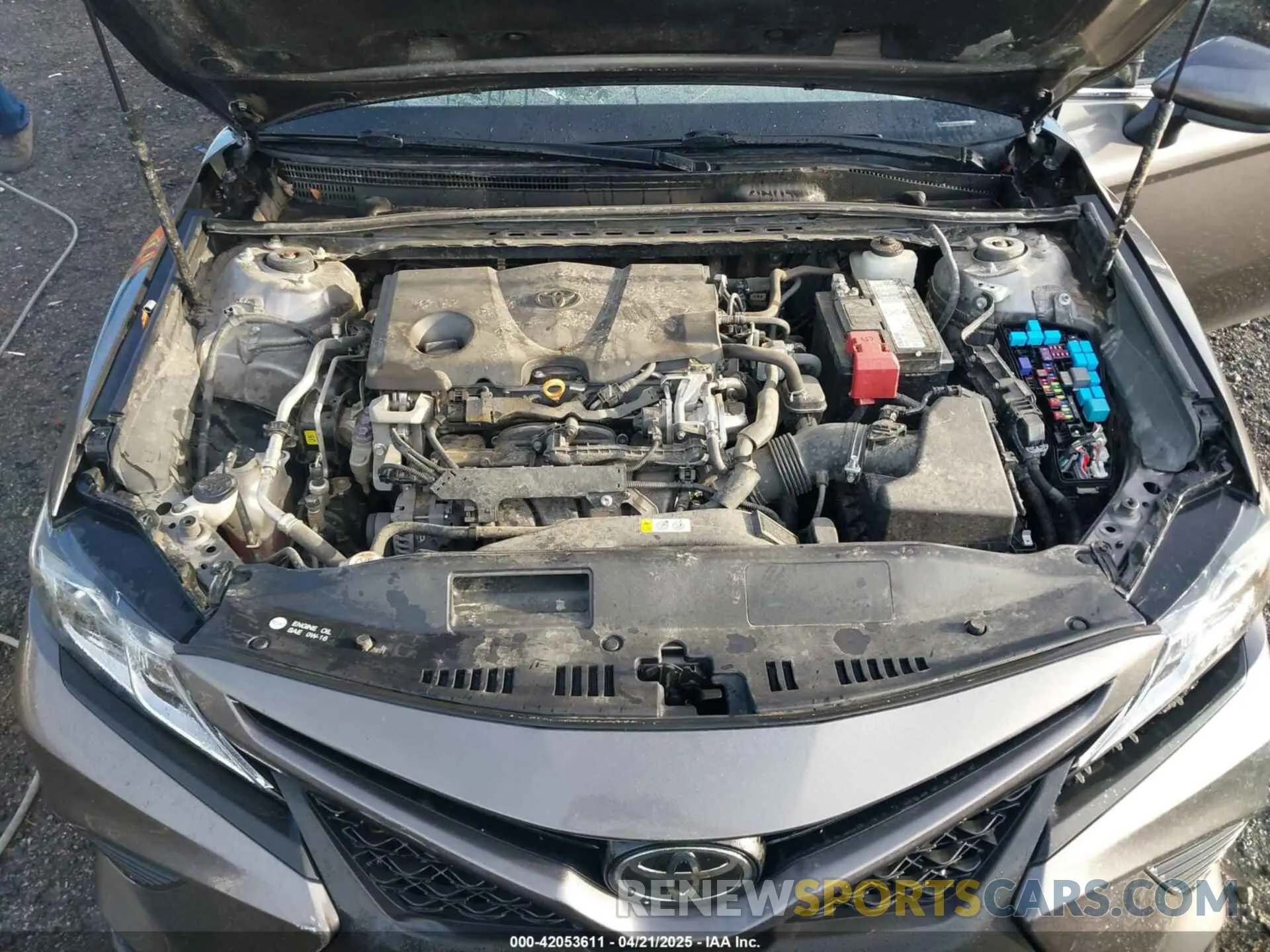 10 Photograph of a damaged car 4T1B11HK8KU258078 TOYOTA CAMRY 2019